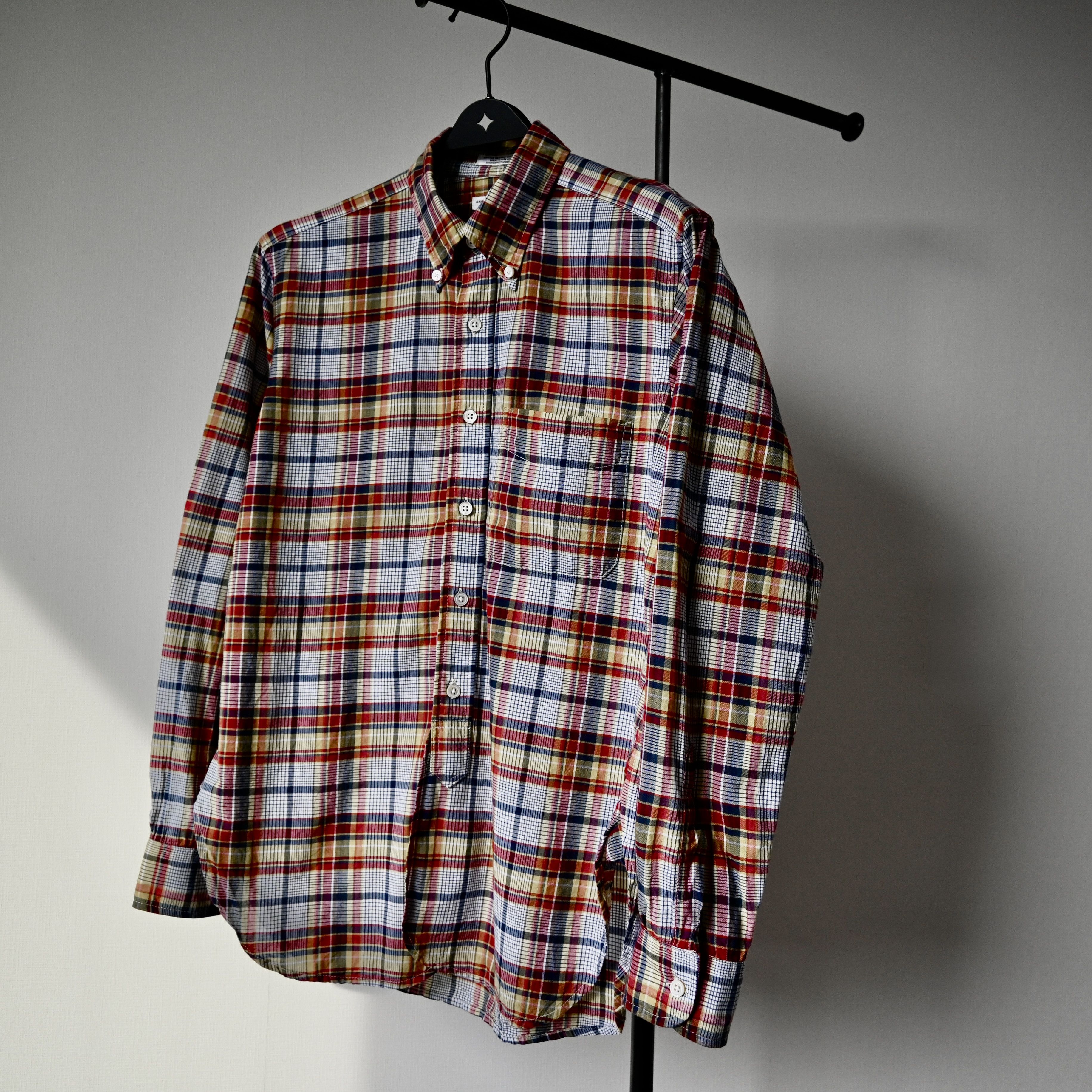 Engineered Garments Engineered Garments 19th century BD shirt, cotton madras Size US XS / EU 42 / 0 - 1 Thumbnail