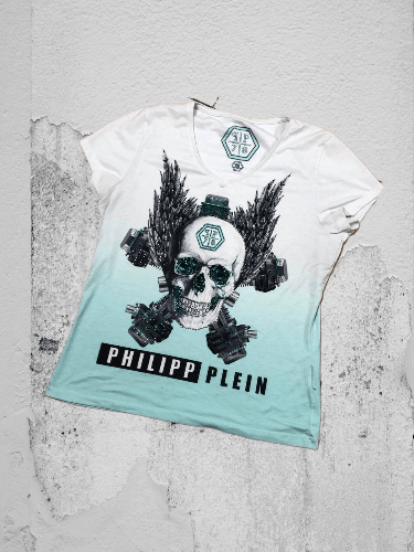 Japanese Brand × Philipp Plein Y2K Affliction Style All Over Print T Shirt Tee Japan Size US M / EU 48-50 / 2 - 1 Thumbnail