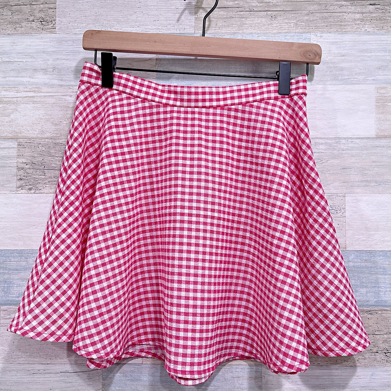Urban Outfitters URBAN OUTFITTERS Mini Skater Skirt Pink Womens Medium Size 30" / US 8 / IT 44 - 2 Thumbnail