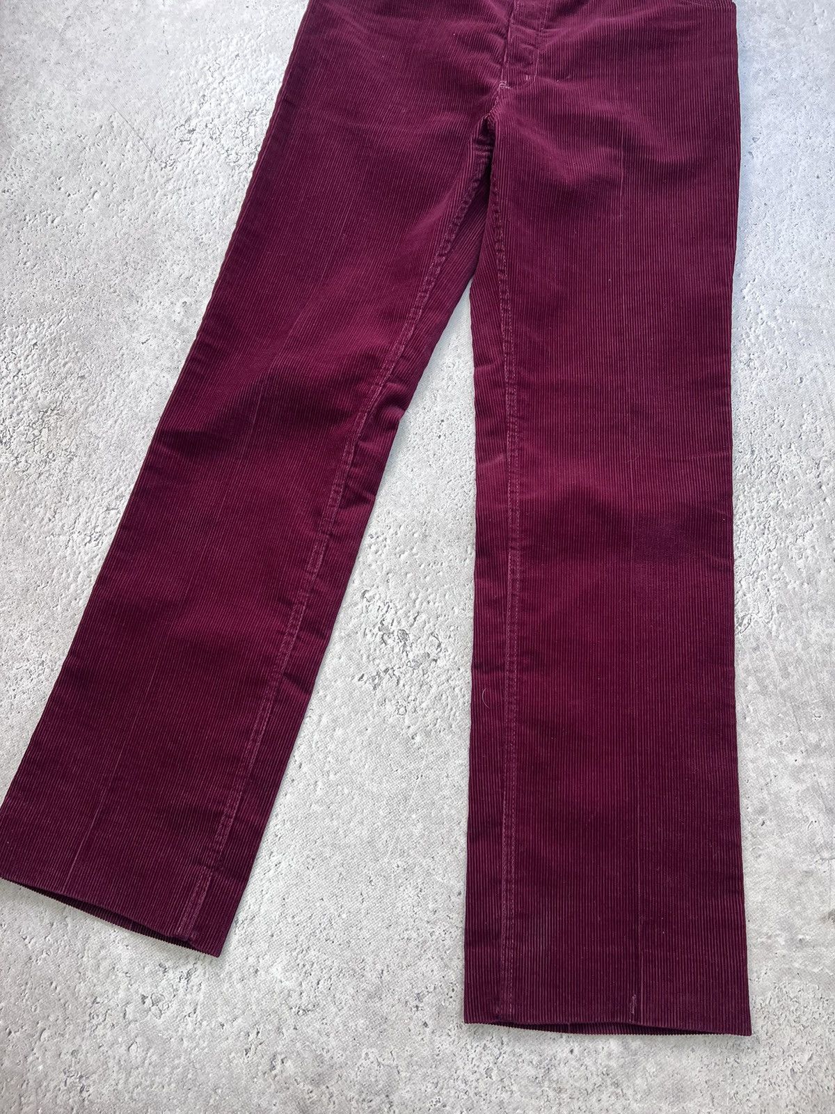Vintage × Wrangler Vintage Corduroy Wrangler Wrancher Flare Trousers Size US 33 - 3 Thumbnail