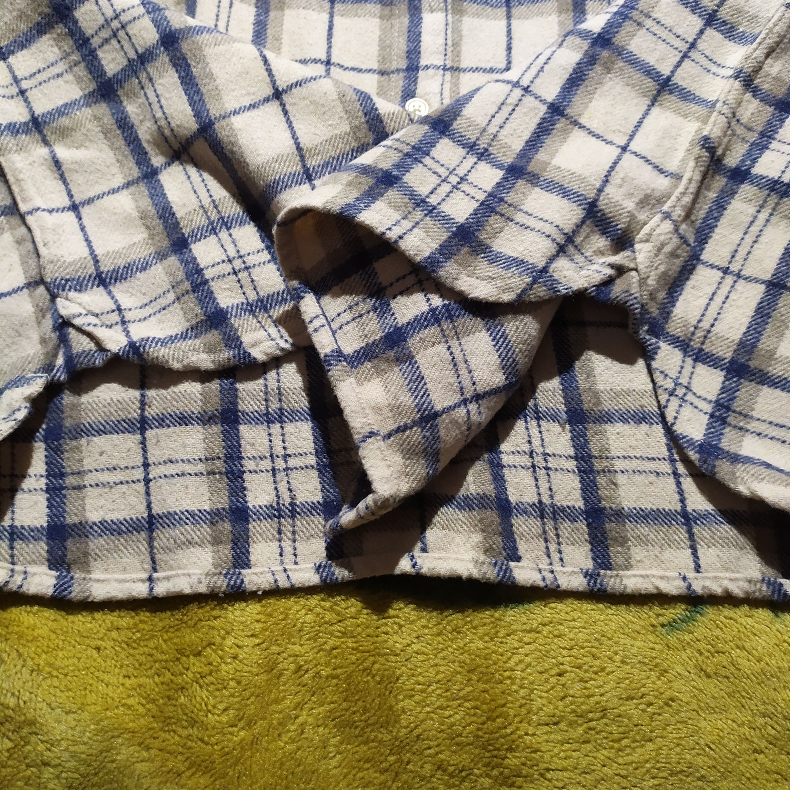 Undefeated UNDEFEATED FLANNEL SHIRT - JP20010 "White" Size US L / EU 52-54 / 3 - 5 Thumbnail