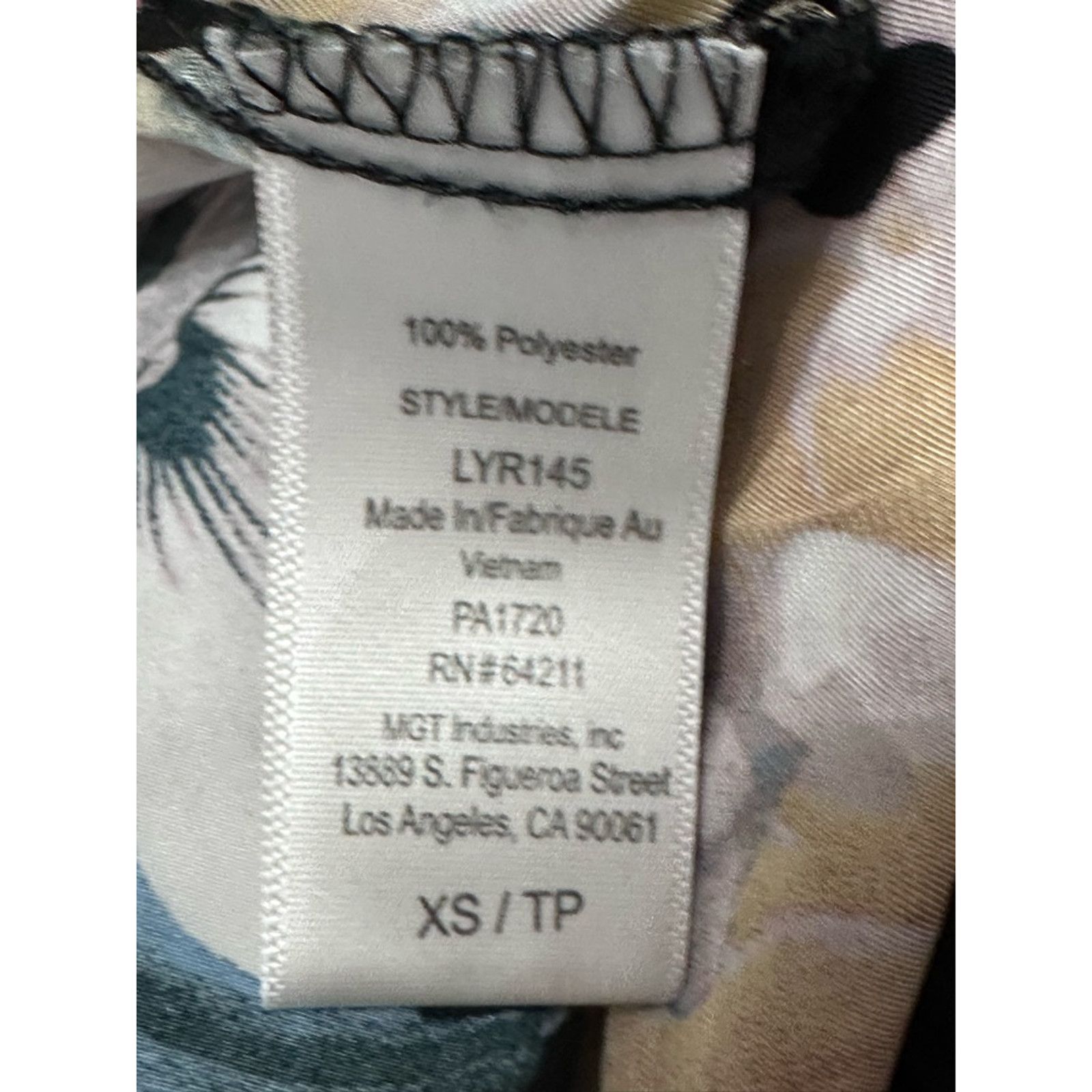 Other Midnight Laundry Sleepwear Set Sleeveless Floral Multi XS Size ONE SIZE - 10 Thumbnail