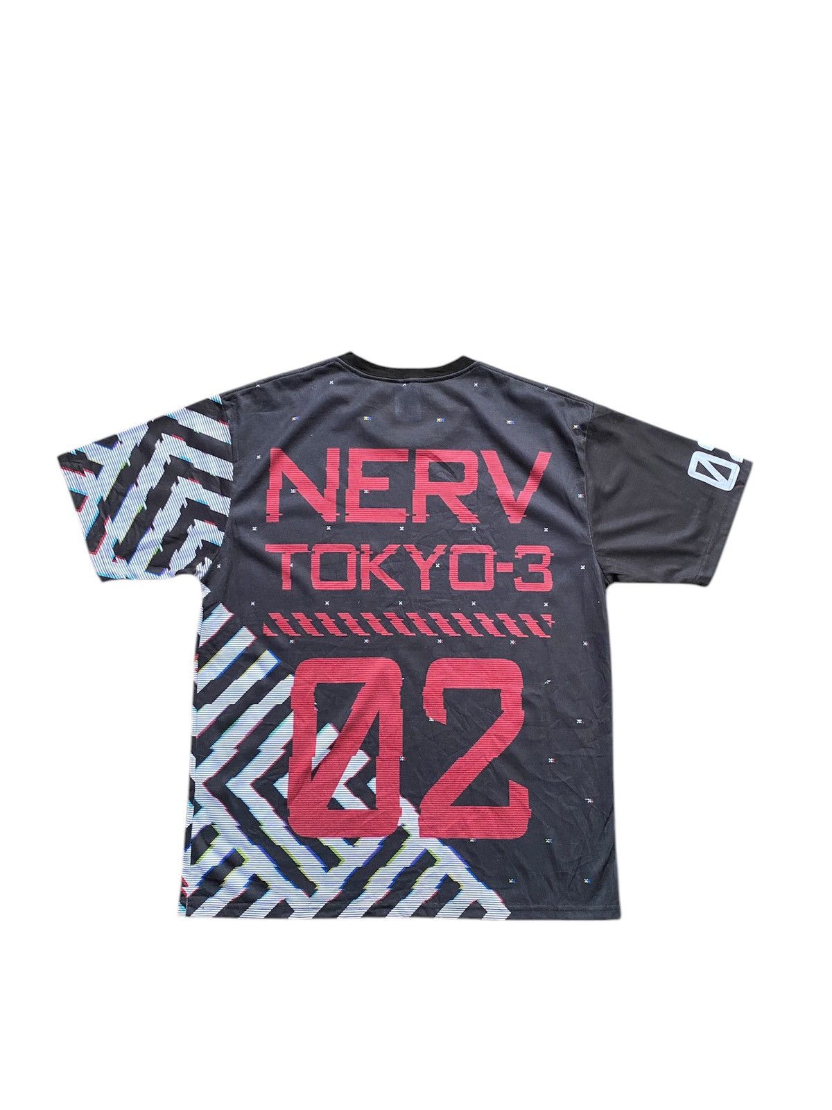 Anime × Japanese Brand Vintage Anime Japan Nerv Evangelion Fullprint Shirt Size US L / EU 52-54 / 3 - 2 Thumbnail