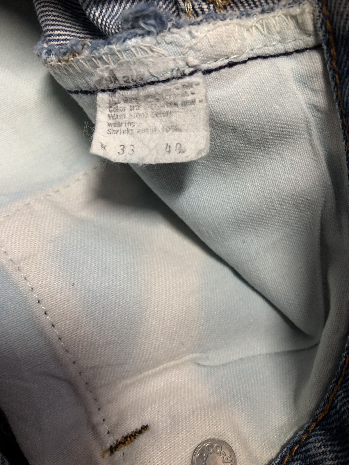Levi's × Levi's Vintage Clothing Vintage Levi's button stamp 524 Rindem Selvedge Jeans Size US 30 / EU 46 - 7 Thumbnail