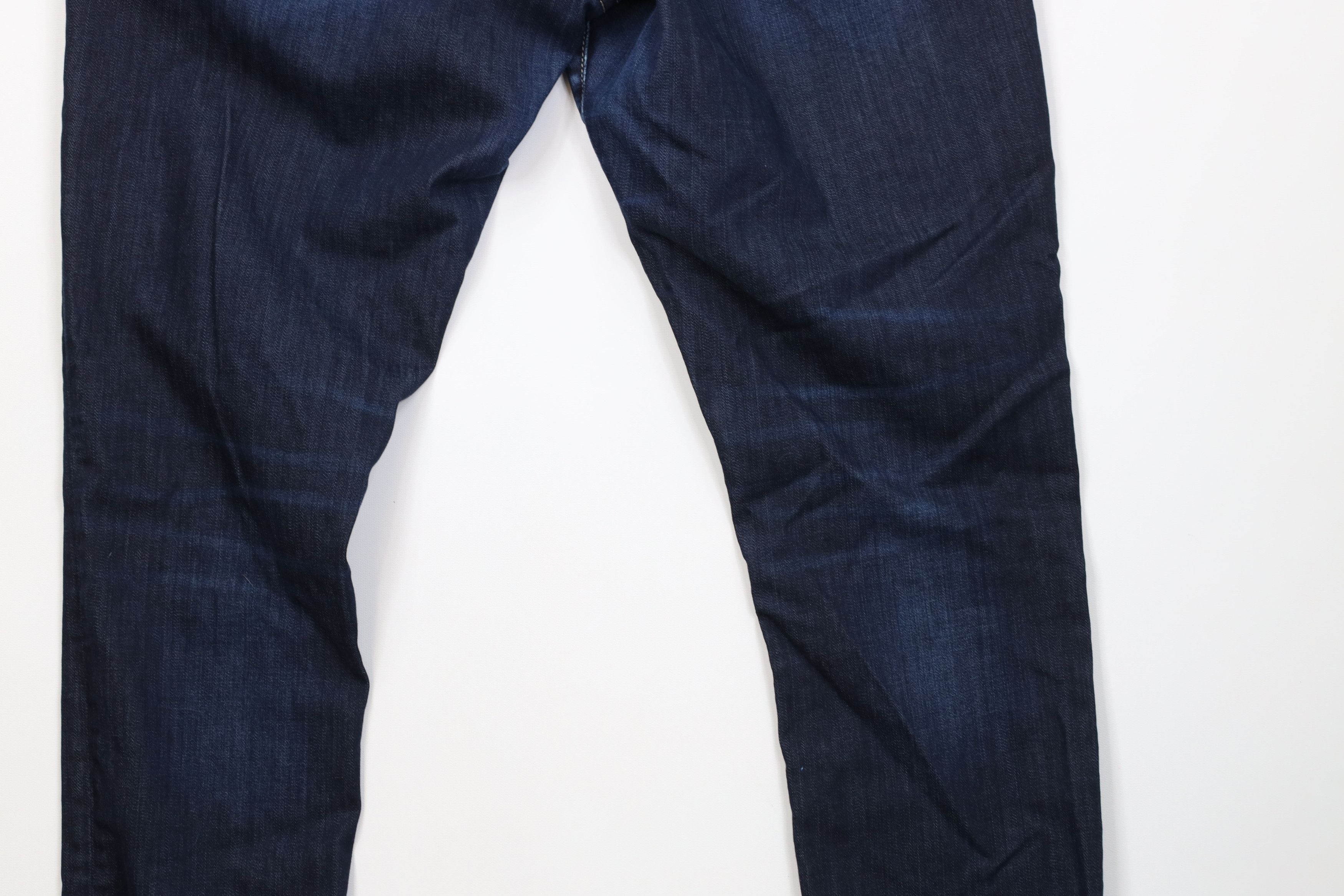 Vintage Buckle Black Stitch Faded Fit No 76 Skinny Leg Denim Jeans Size US 33 - 12 Thumbnail