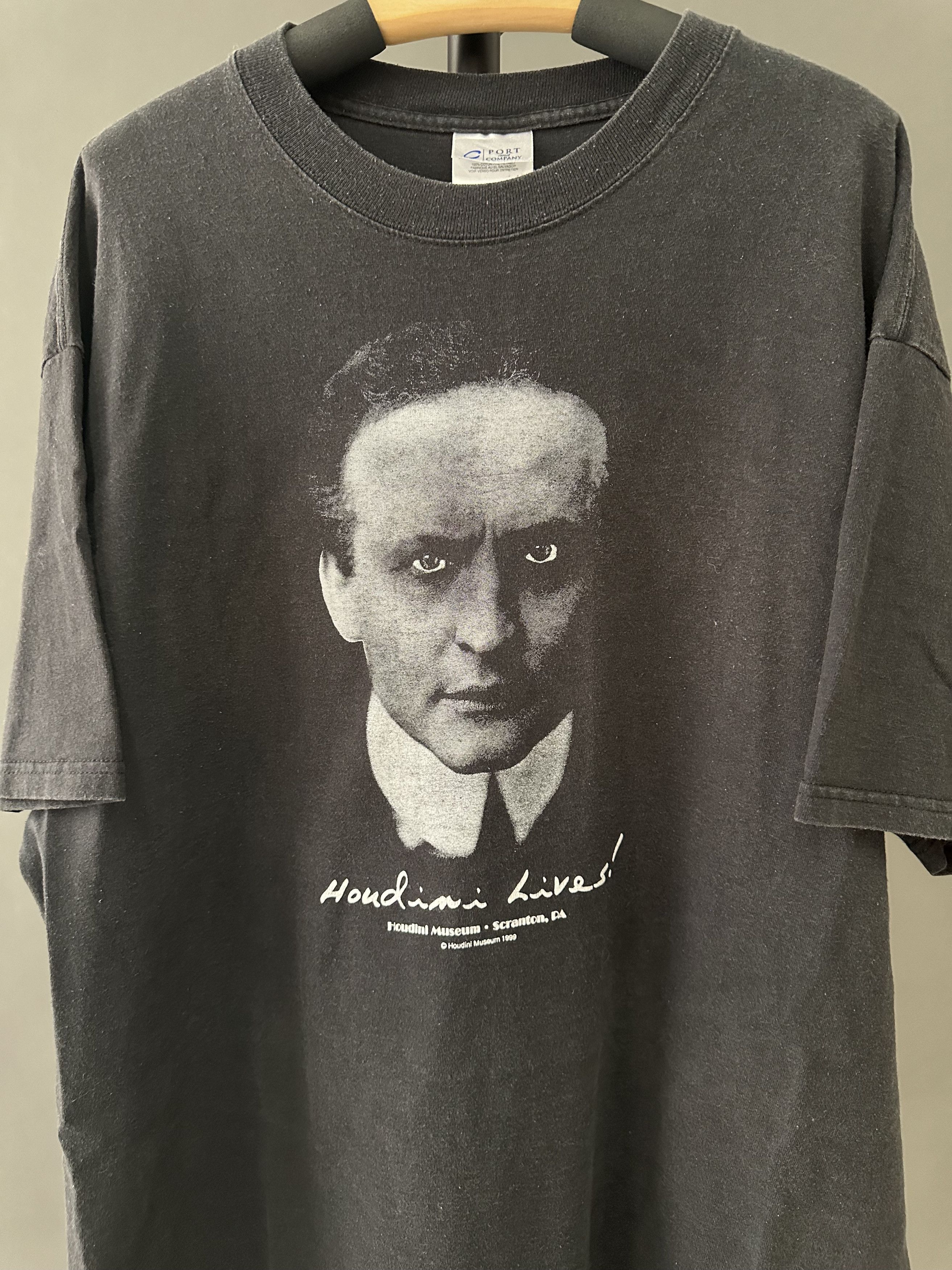 Vintage Houdini Lives Tee Size US XL / EU 56 / 4 - 2 Thumbnail