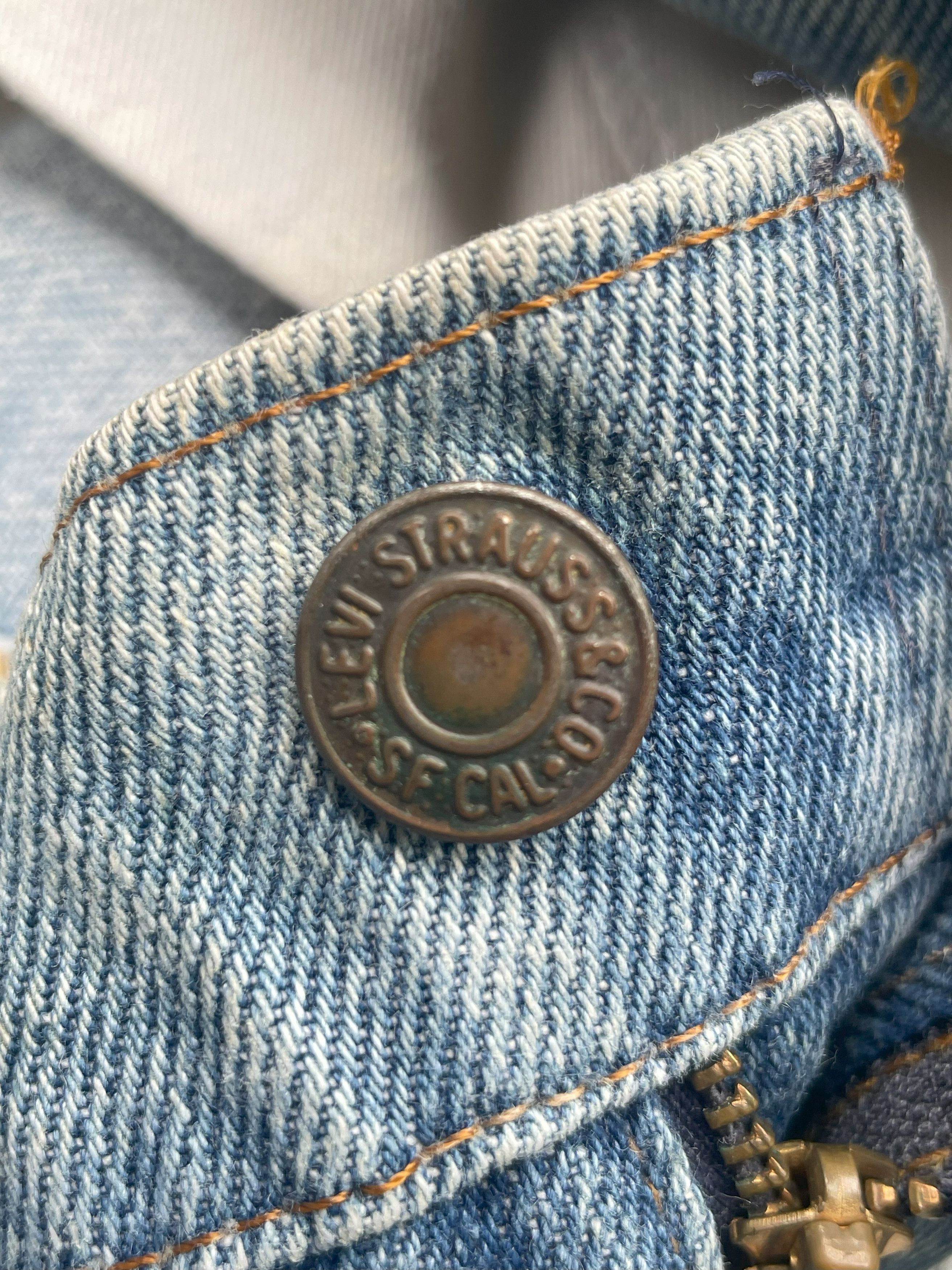 Levi's Vintage 1979 Levis 646 Orange Tag Jeans Size US 32 / EU 48 - 9 Thumbnail