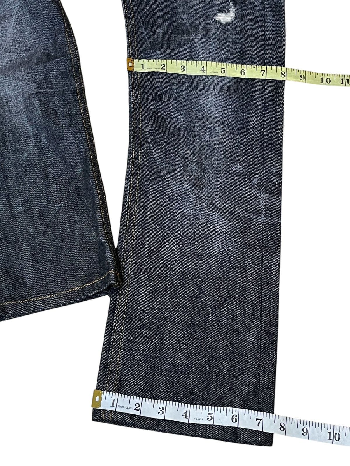 Cult Of Individuality ARCHIVE JAPANESE CULT OF INDIVIDUALITY SELVEDGE JEANS Size US 31 - 16 Thumbnail