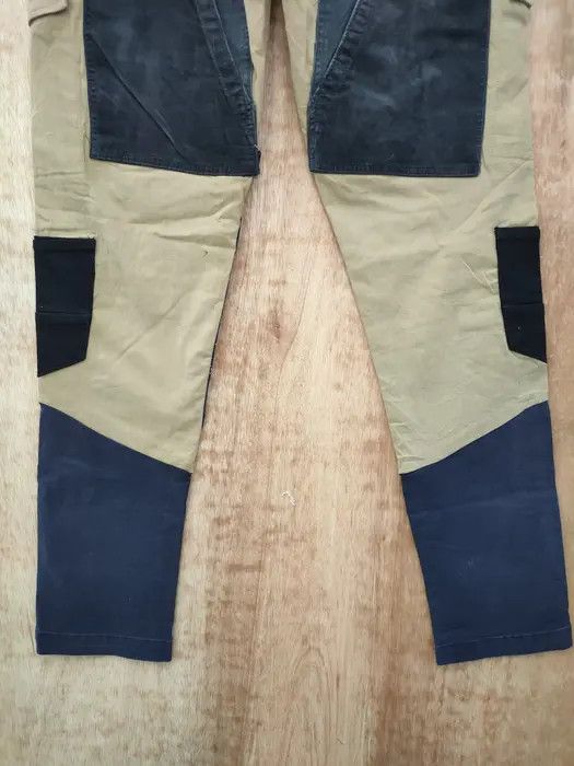 Japanese Brand DLL Uniqlo Custom patchwork reconstruct cargo pants #46-025 Size US 31 - 5 Thumbnail
