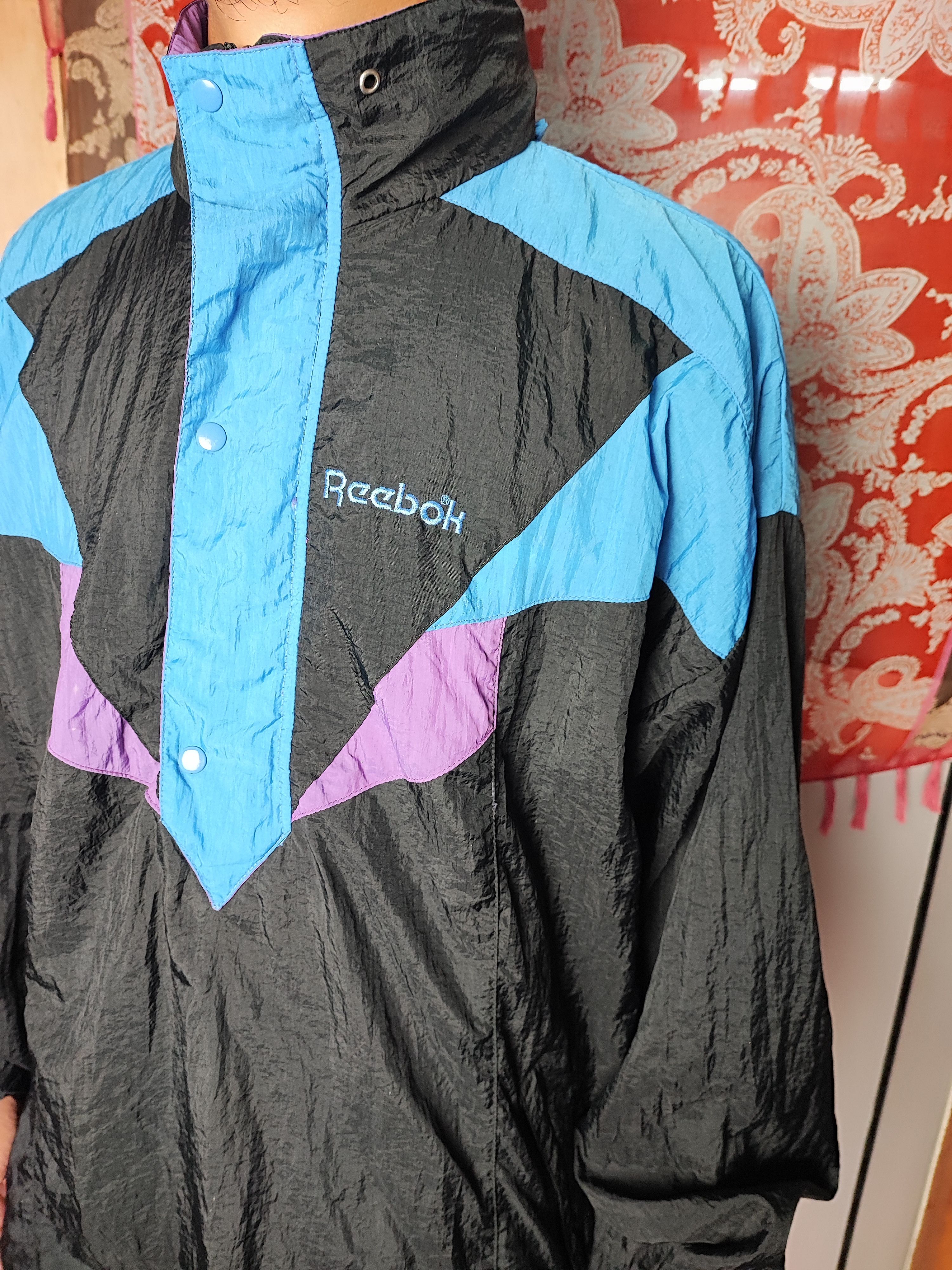 Japanese Brand × Reebok × Vintage Vintage Nylon Anorak Jacket by Reebok Size US M / EU 48-50 / 2 - 4 Thumbnail