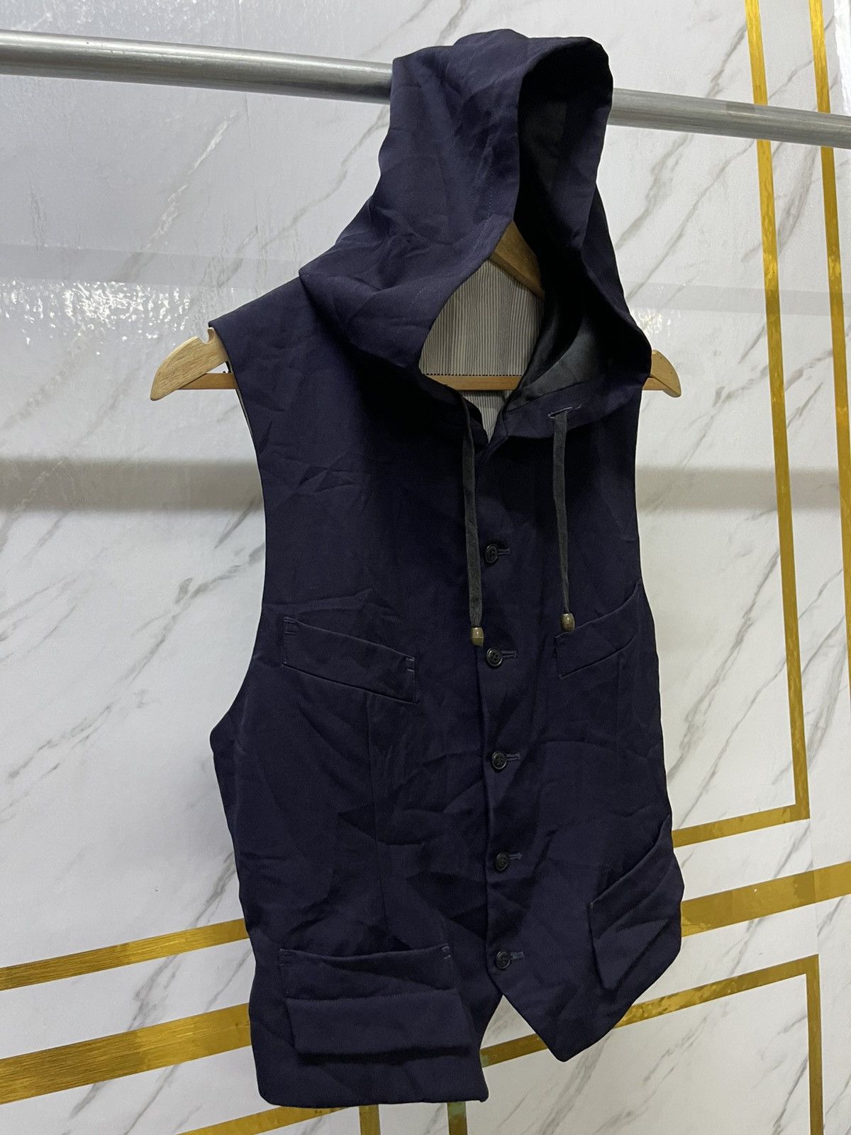 Jean Paul Gaultier Jean Paul GAULTIER HOMME Hoodie Vest Size 48 Size 48S - 17 Thumbnail