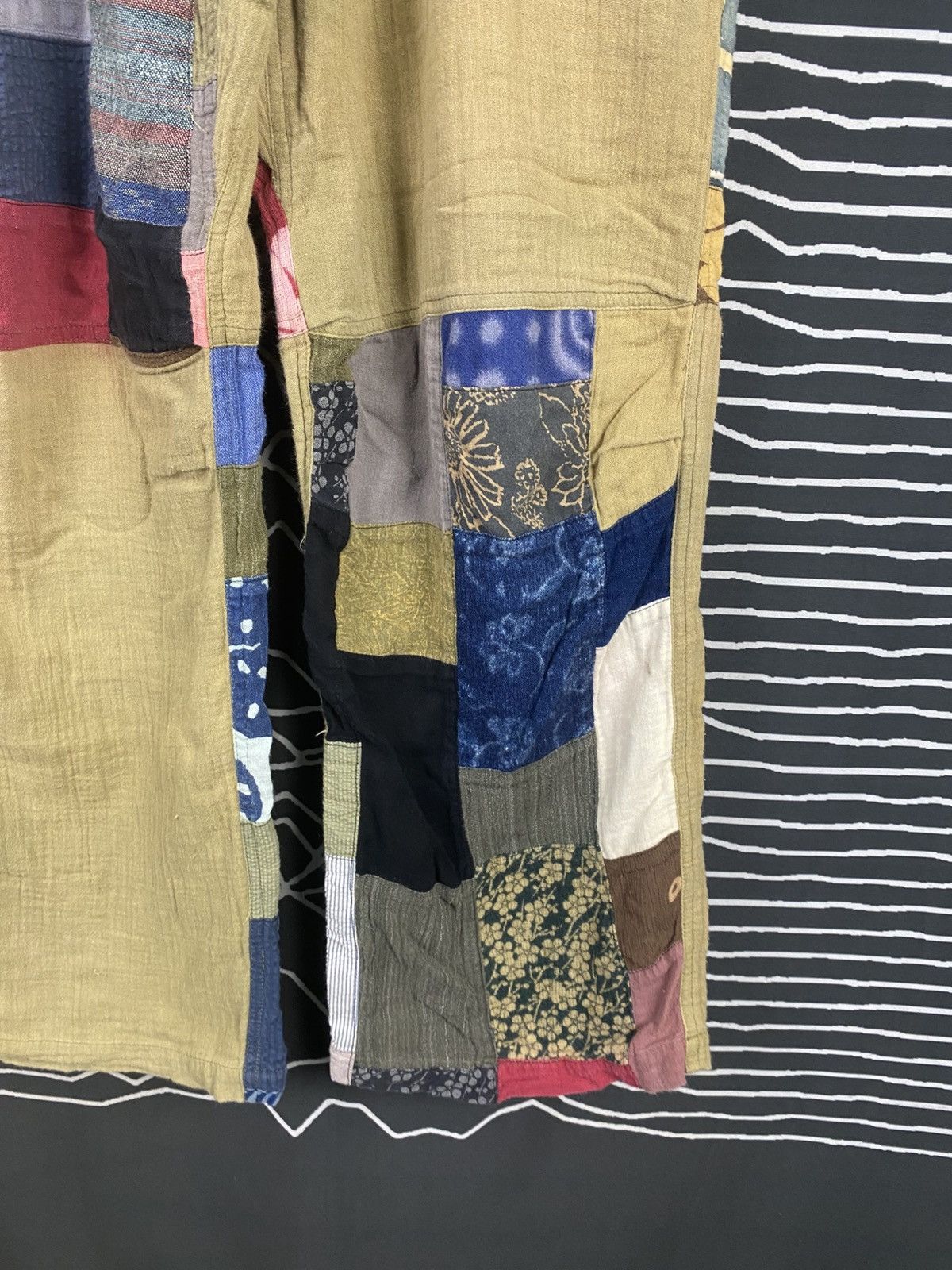 Vintage Furstep Patchwork Trousers/pants Size US 33 - 4 Thumbnail