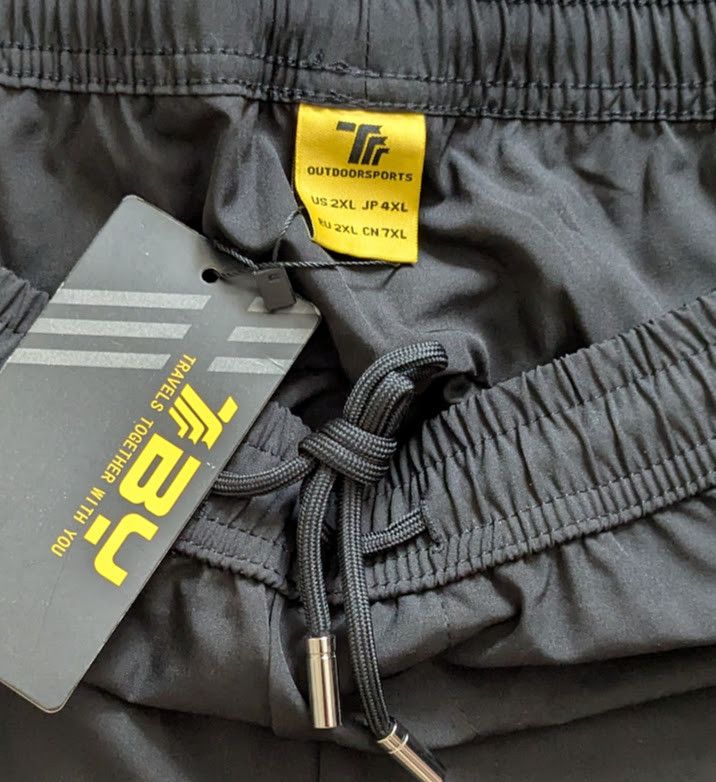 Other TBMPOY black athletic zippered pockets black joggers pants Size 38" / US 16 / IT 52 - 5 Thumbnail