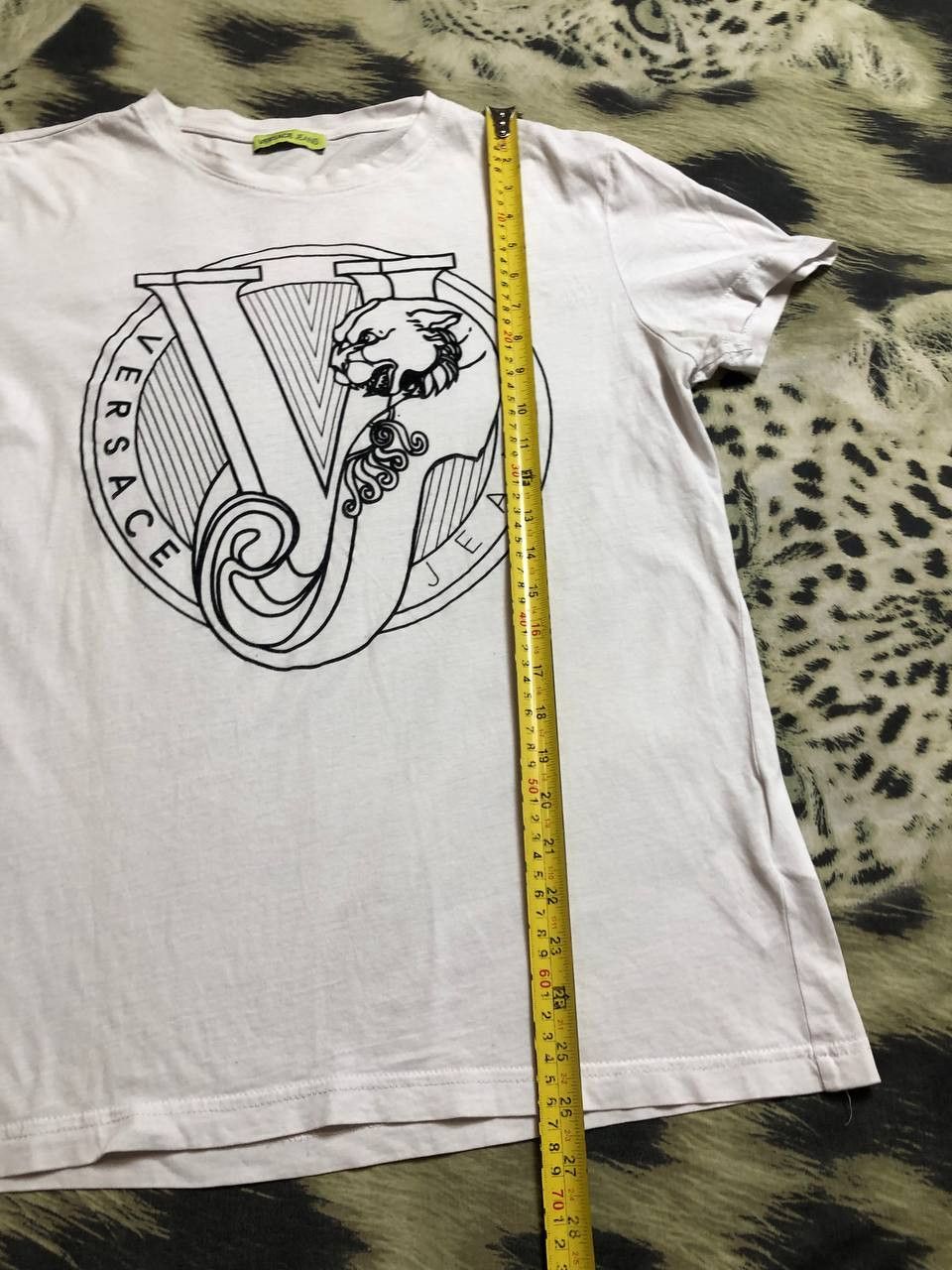 Versace Jeans Couture Versace Jeans Logo White Tee Shirt streetwear Size US M / EU 48-50 / 2 - 7 Thumbnail