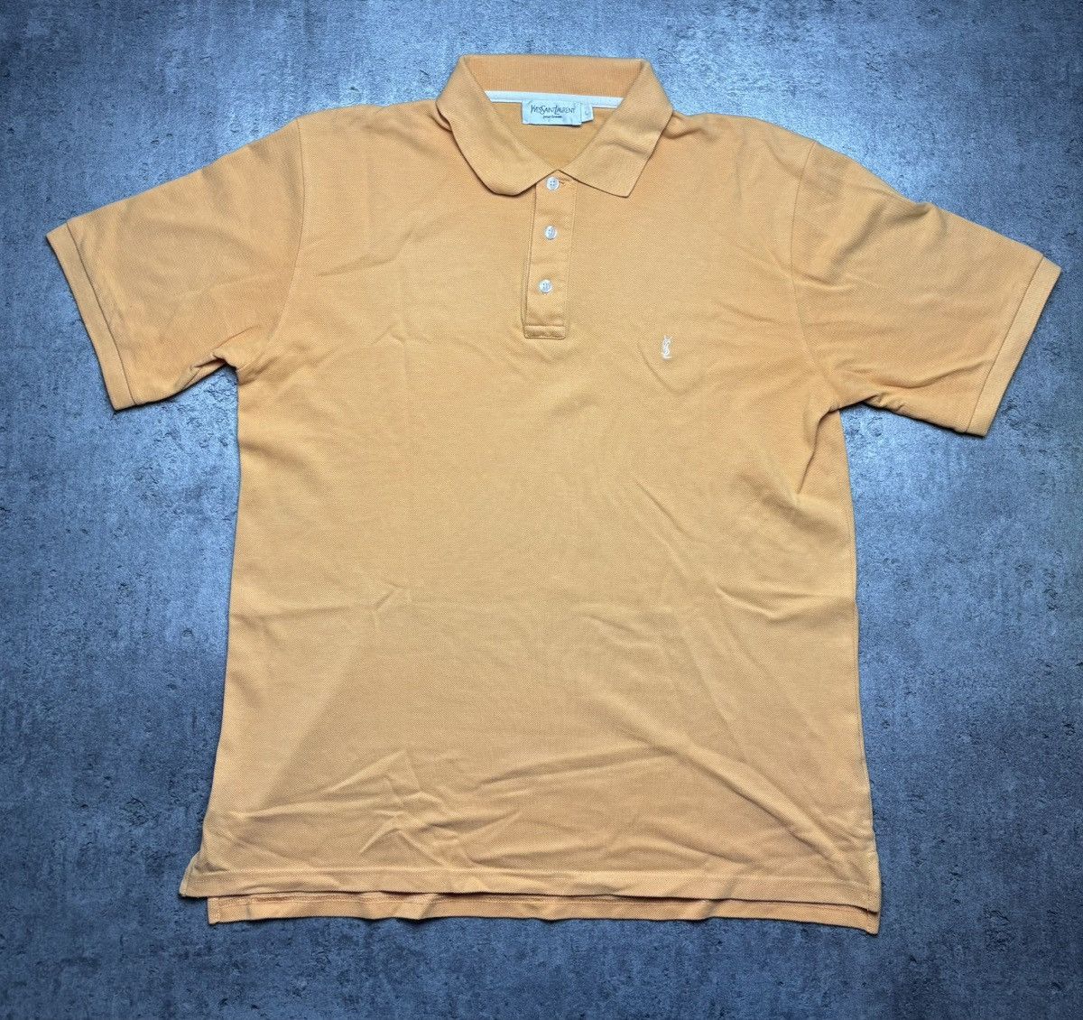 Vintage × Yves Saint Laurent YSL Yves Saint Laurent Vintage Polo Pour Homme Size US L / EU 52-54 / 3 - 2 Thumbnail
