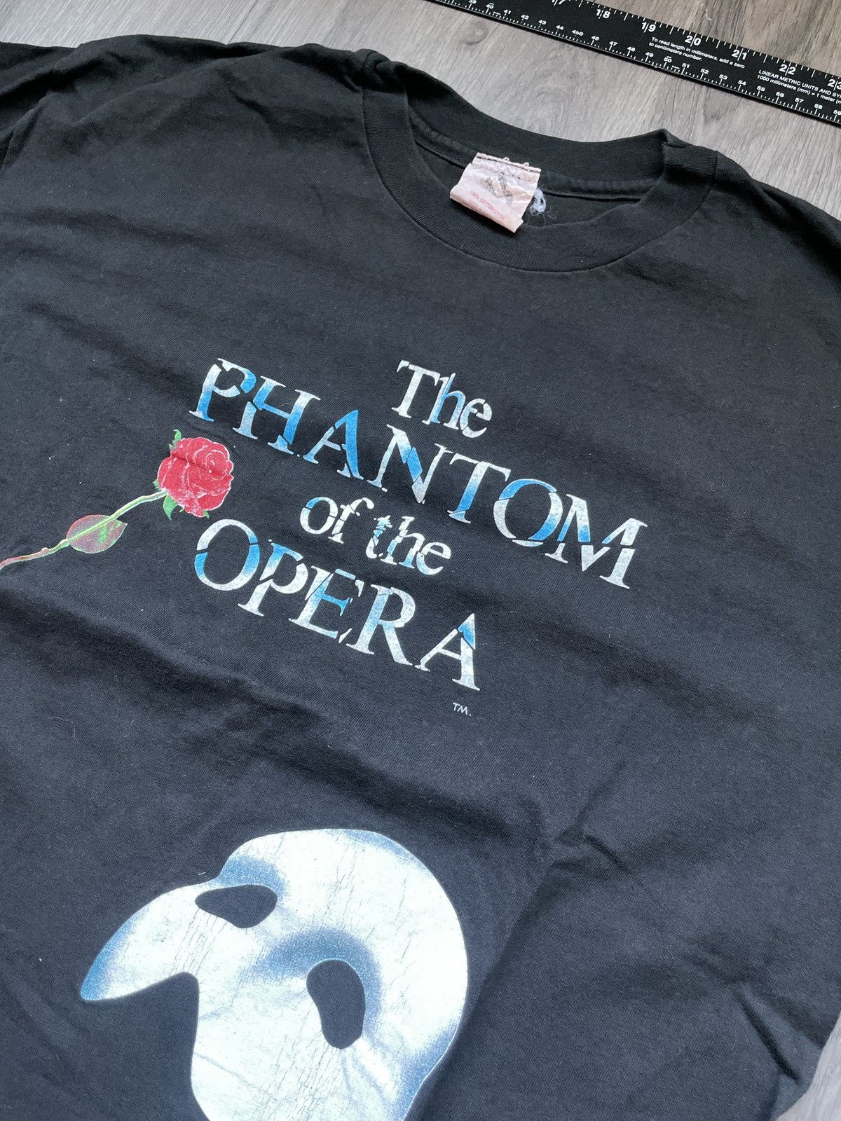 Vintage Vintage “Phantom of the Opera Promo” Graphic T-Shirt (Sz. L) Size US L / EU 52-54 / 3 - 2 Thumbnail
