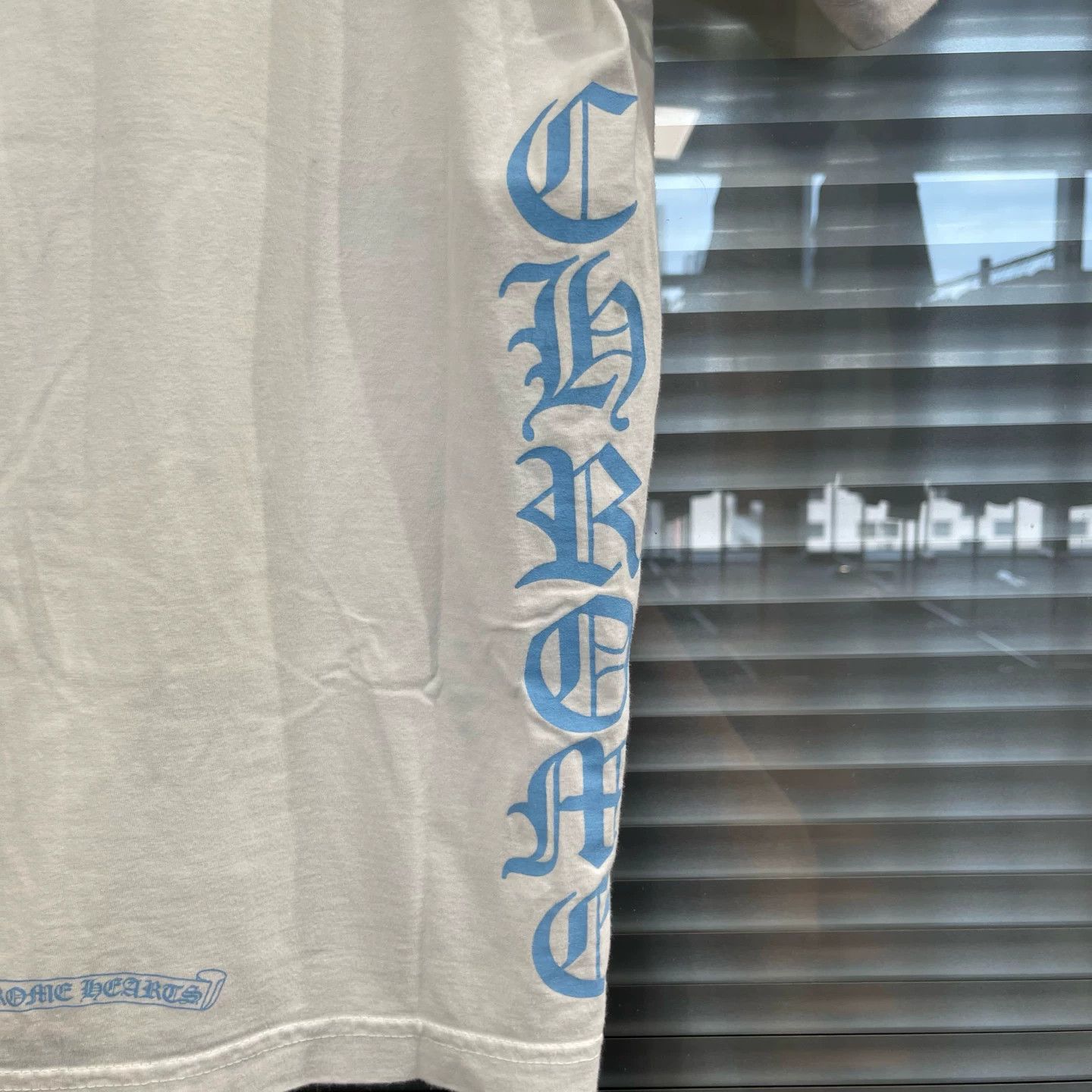 Chrome Hearts Chrome Hearts White Side Blue Sanskrit Short Sleeve S Size US S / EU 44-46 / 1 - 6 Thumbnail