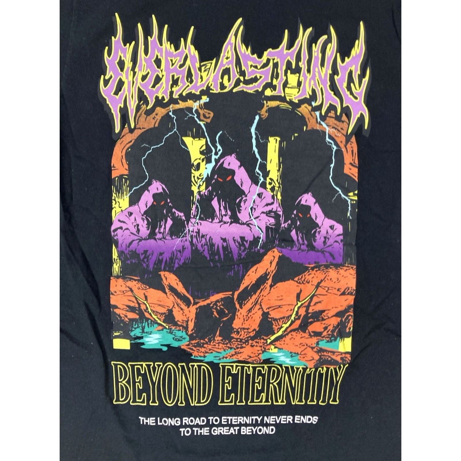 Vintage VITRIOL T-Shirt Men Medium Black Graphic Print Crew Neck Short Sleeve Grunge 2020-2029 All Seasons Hat Size US M / EU 48-50 / 2 - 2 Thumbnail