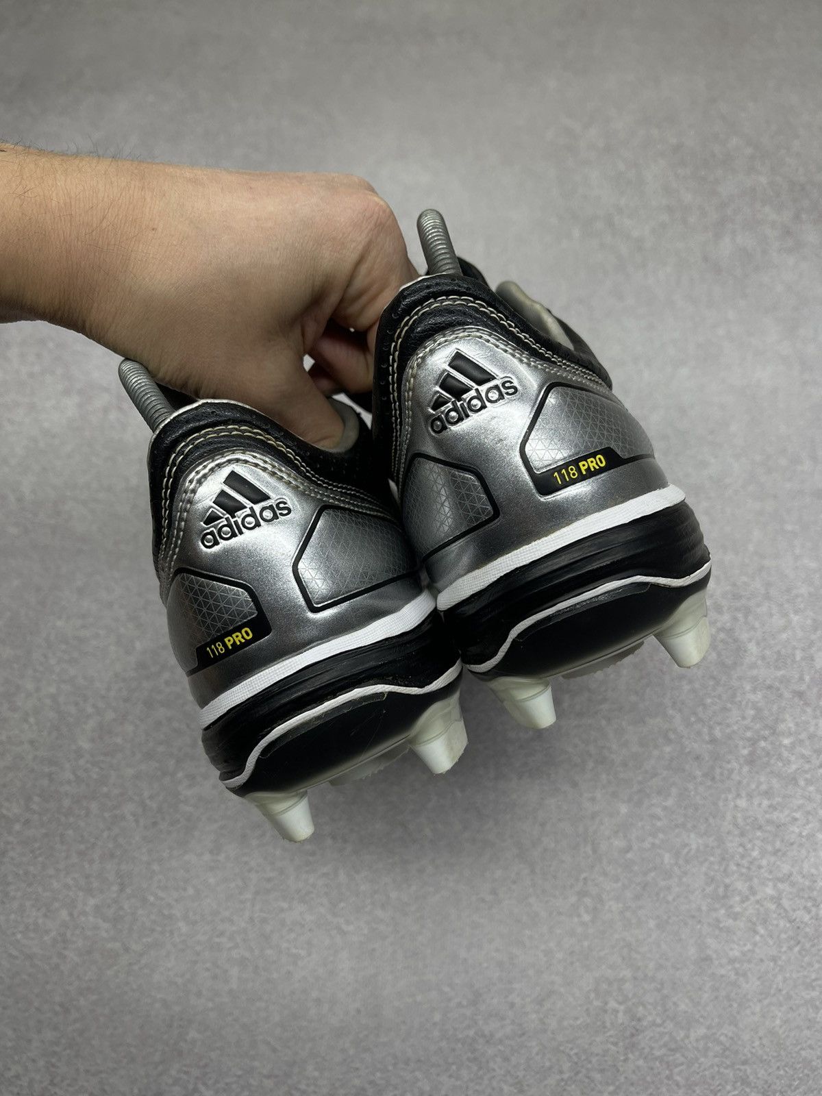 Adidas × Vintage Vintage Adidas 118 Pro Rugby Leather Shoes Y2K Size US 9 / EU 42 - 5 Thumbnail