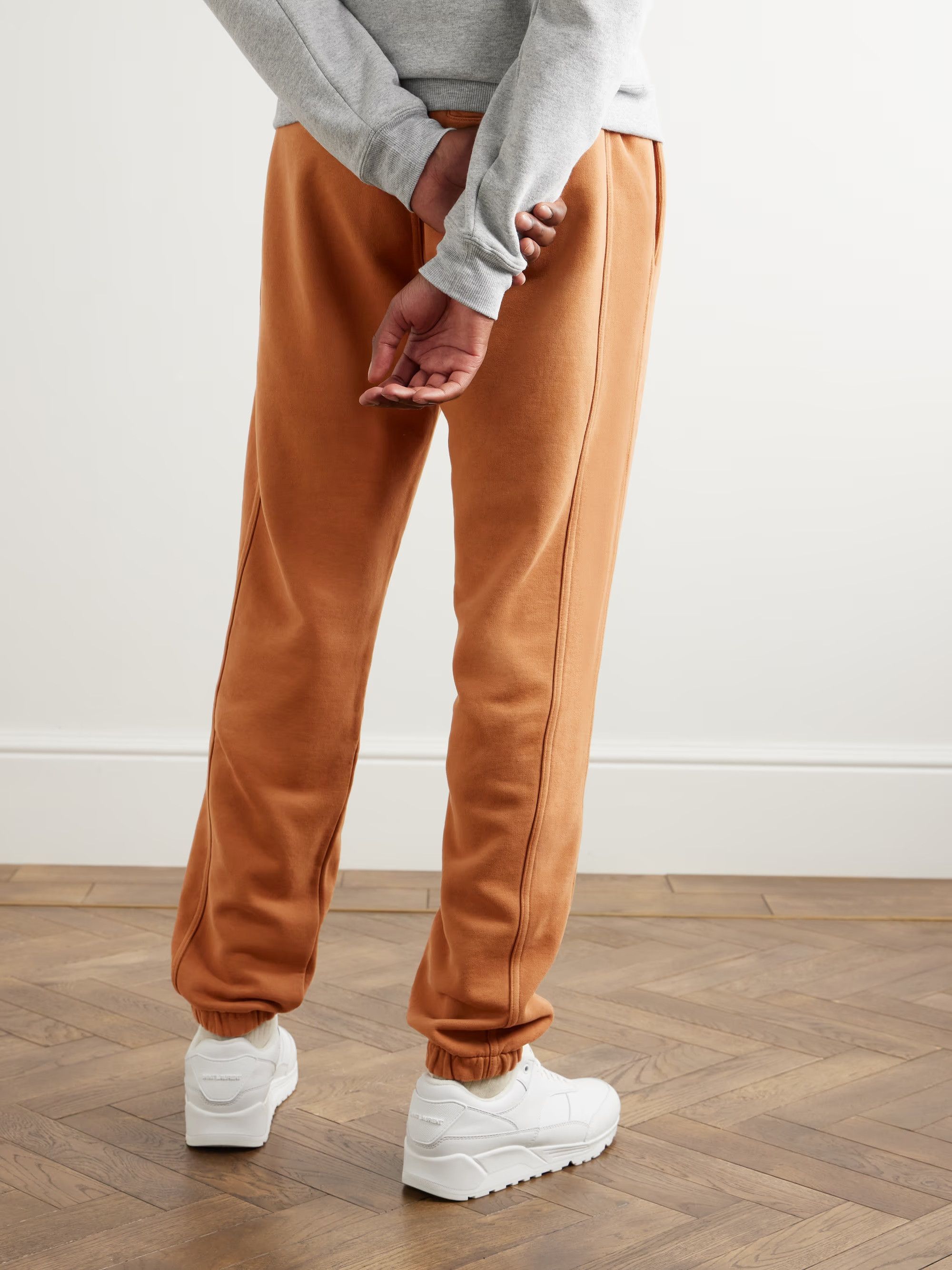 Saint Laurent Paris Saint Laurent Sweatpants -- Macchiato Blanchi Cotton Jersey Size US 36 / EU 52 - 1 Thumbnail
