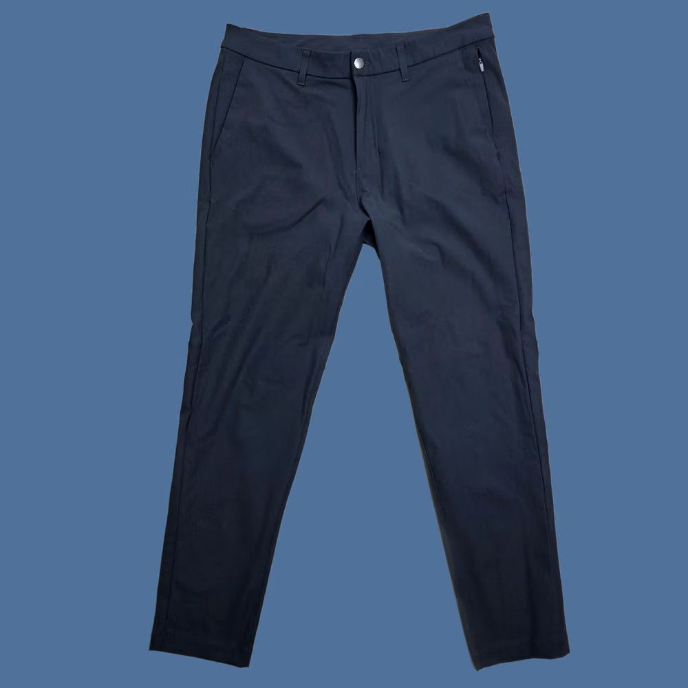 Lululemon Lululemon Mens Commission Slim Fit Pant 34 x 30 Obsidian Warpstreme Chino Size US 34 / EU 50 - 1 Thumbnail