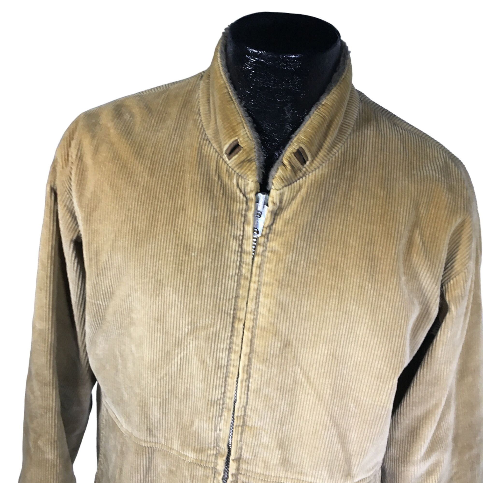 Other Vtg MIGHTY MAC Cord Coat Sherpa Lined Corduroy Jacket Size US M / EU 48-50 / 2 - 5 Thumbnail