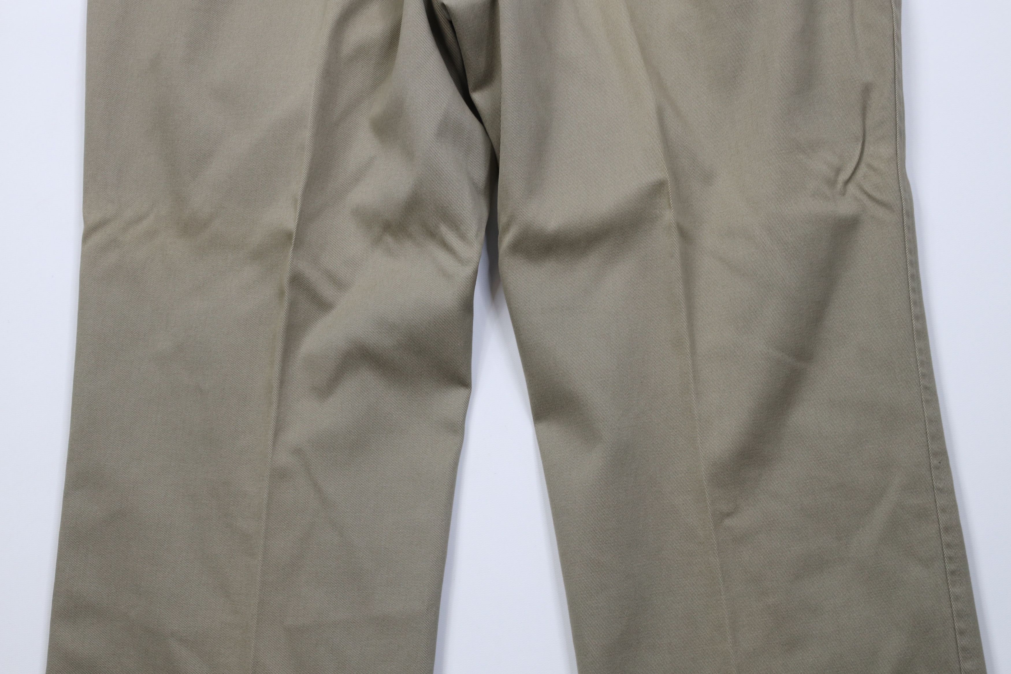 Lands' End Vintage 70s Lands End Wide Leg Chino Pants Trousers USA Size US 36 / EU 52 - 12 Thumbnail