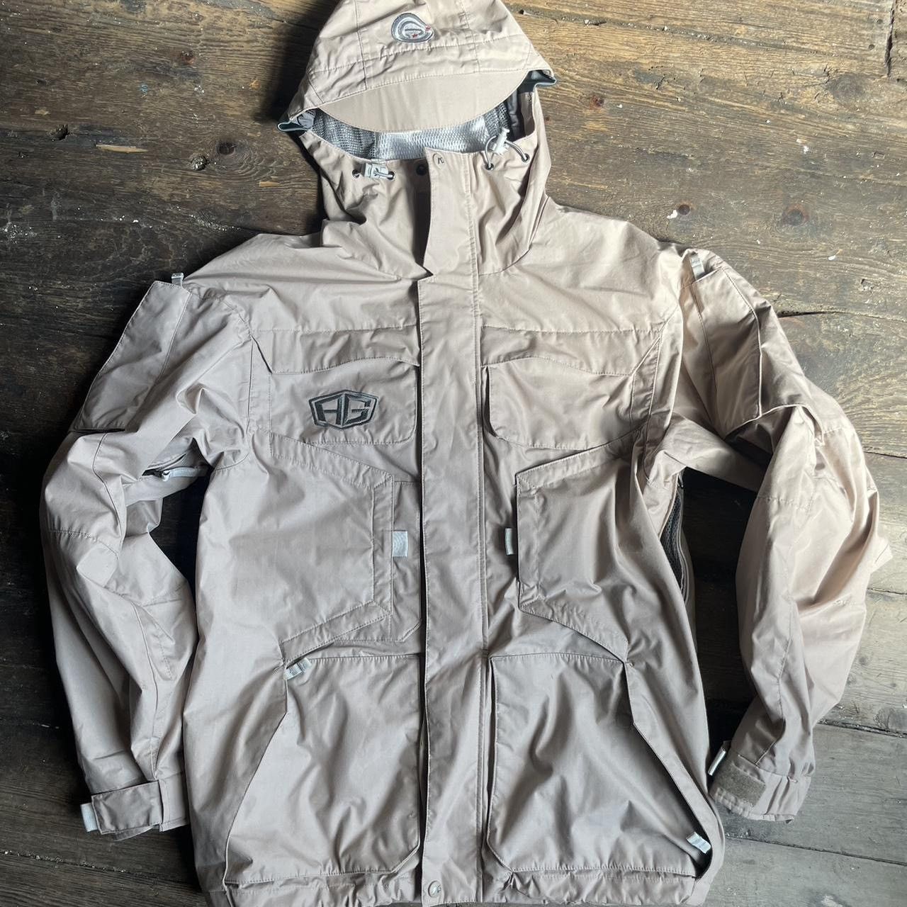 2002 Burton Analog Kevlar hidden pocket snowboard jacket