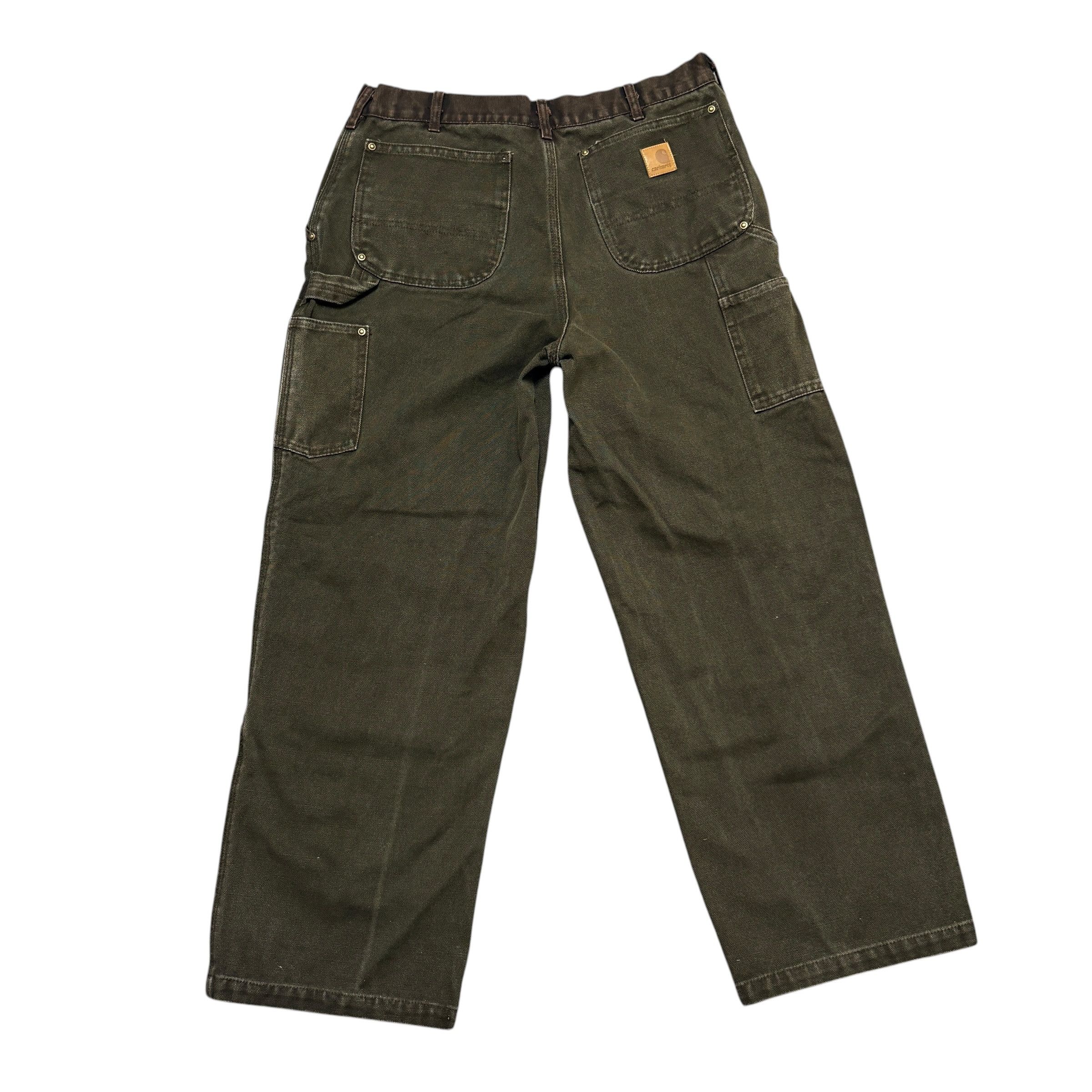 Carhartt Carhartt Double Knee Pants Brown 32x32 Size US 32 / EU 48 - 2 Thumbnail