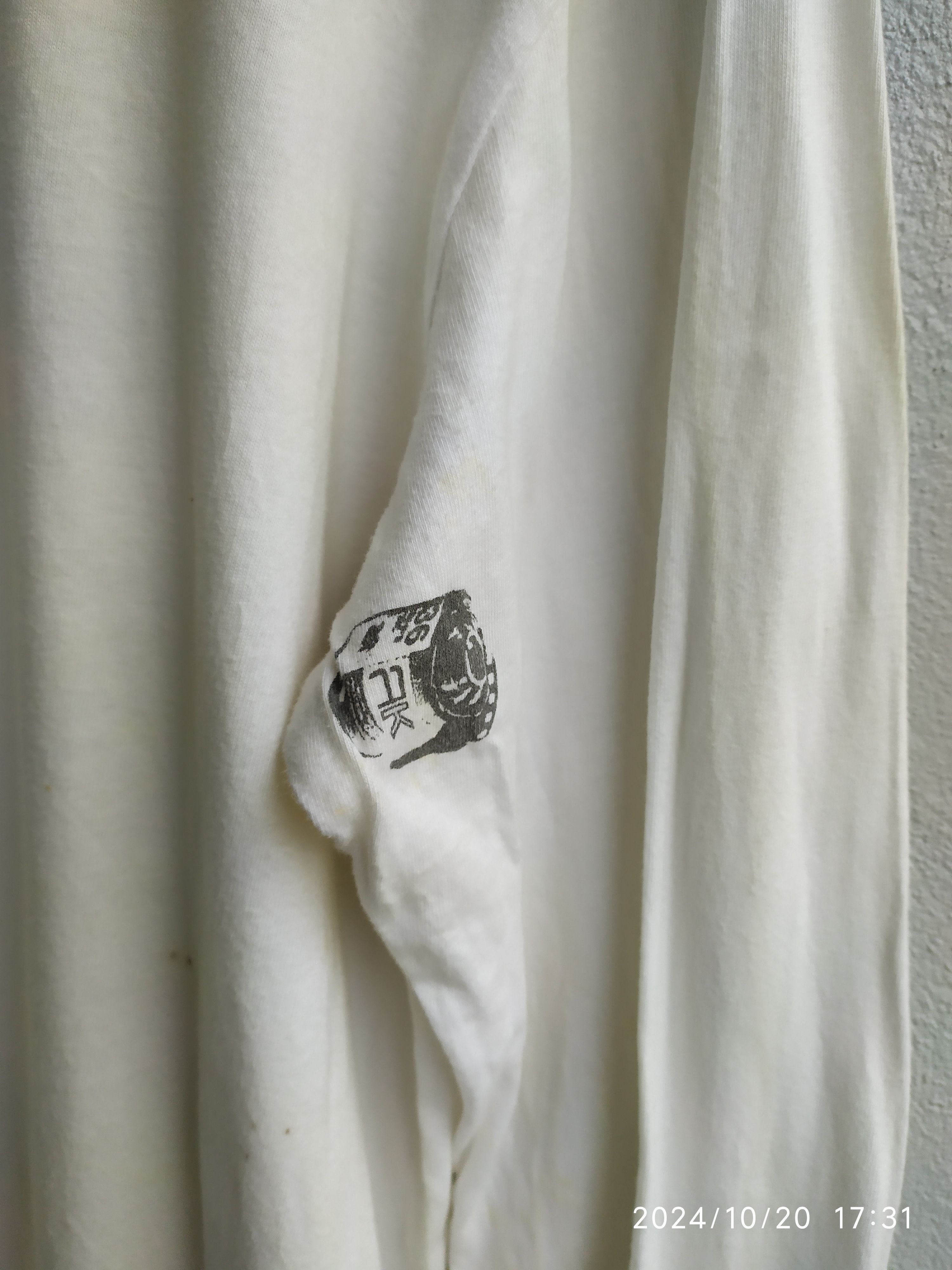 If Six Was Nine × Japanese Brand × Le Grande Bleu (L.G.B.) Japanese Poem Russ-k Long Sleeve Size US L / EU 52-54 / 3 - 4 Thumbnail