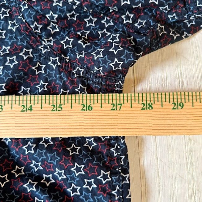 Vintage Duluth Shirt Mens XL Blue Red White Stars Button Up Short Sleeve Casual Relaxed Size US XL / EU 56 / 4 - 5 Thumbnail