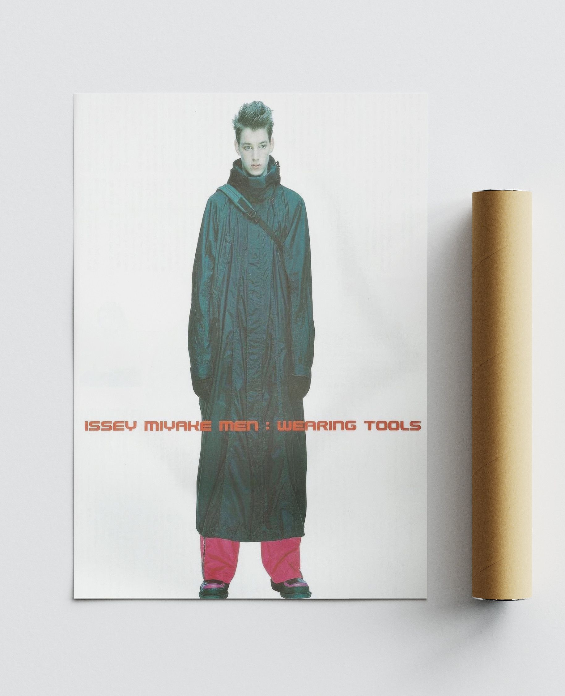 Issey Miyake Issey Miyake Coat Poster Magazine Archive Book 90s Y2K Size ONE SIZE - 5 Thumbnail