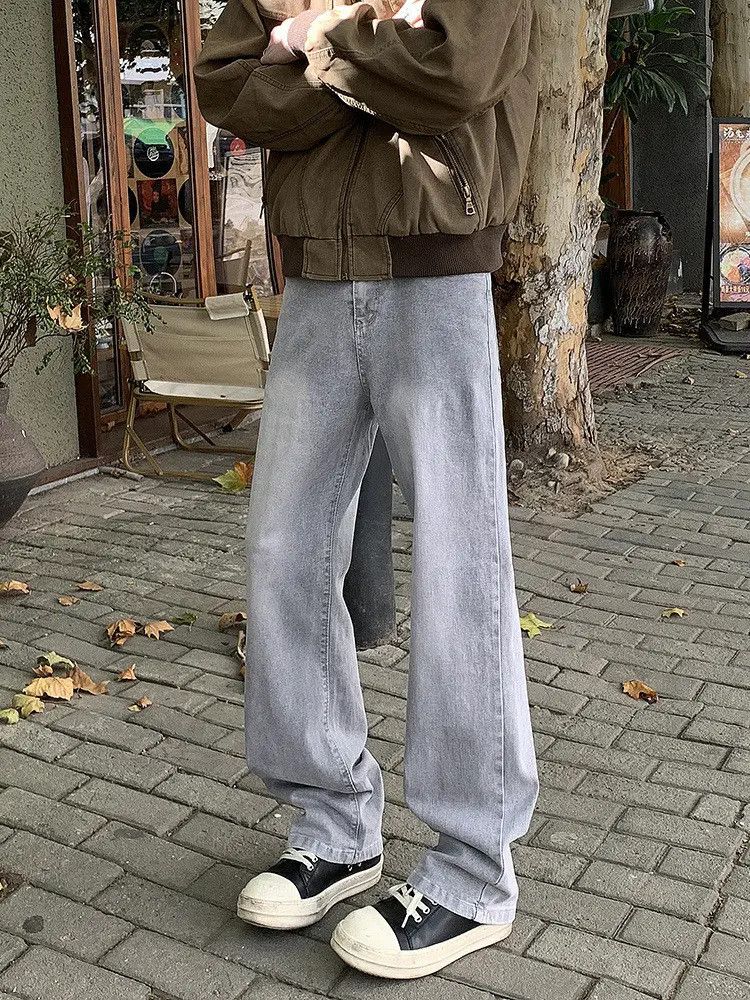 Japanese Brand × Jean Retro loose washed straight leg jeans Size US 32 / EU 48 - 2 Thumbnail