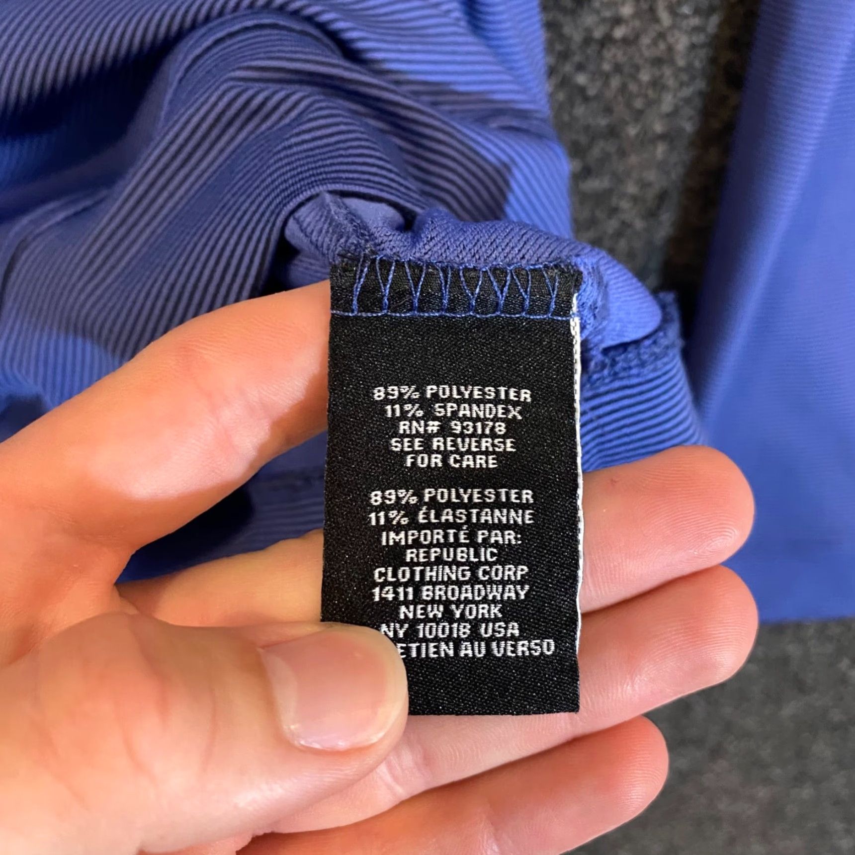 Vintage MAGASCHONI Pullover Men Large Blue Striped 1/4 Zip Light Stretch Preppy Mens Size US L / EU 52-54 / 3 - 6 Thumbnail