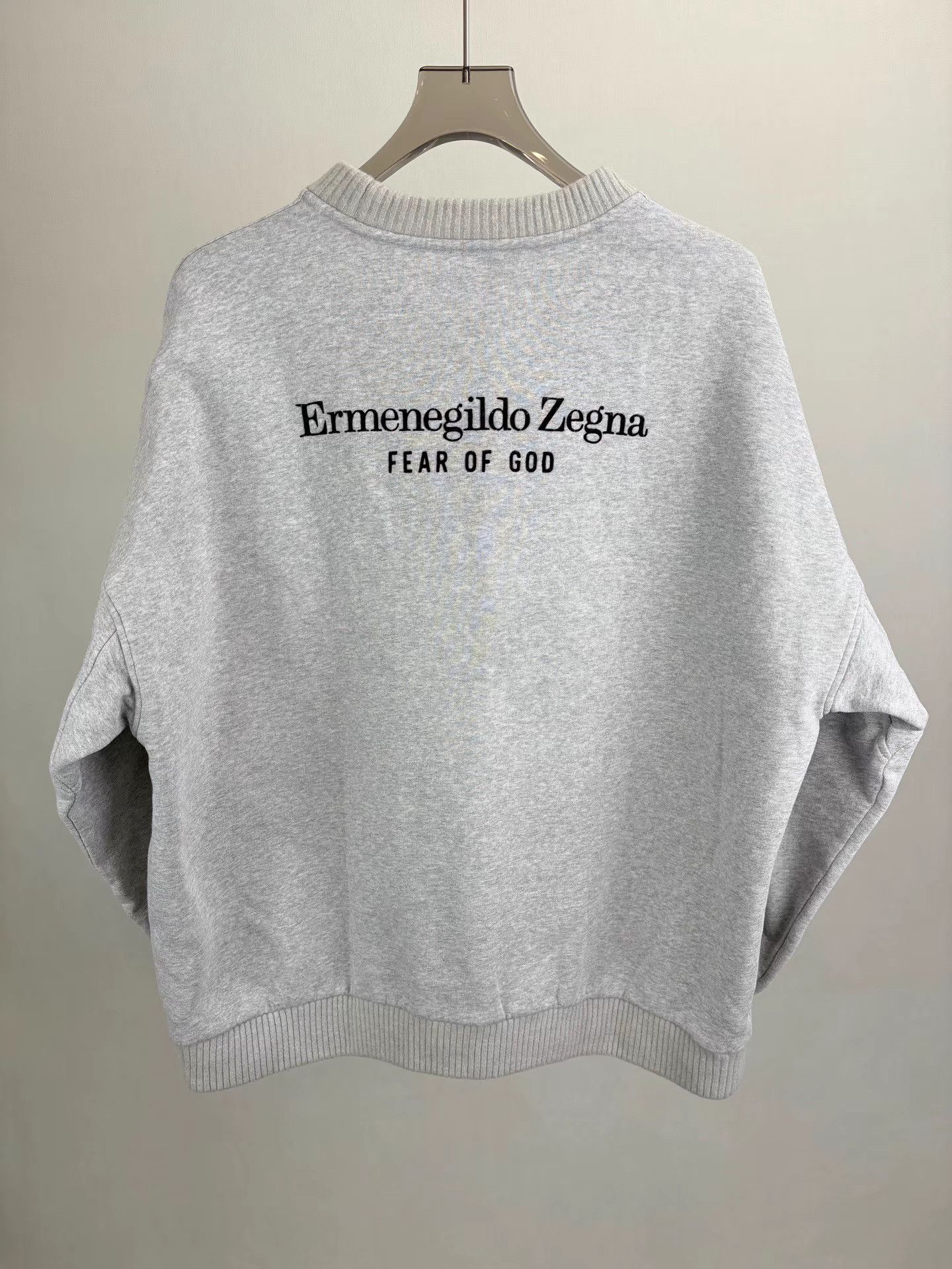 Z Zegna ZEGNA × FEAR OF GOD Collaboration Long Sleeve Sweatshirt Size US M / EU 48-50 / 2 - 1 Thumbnail