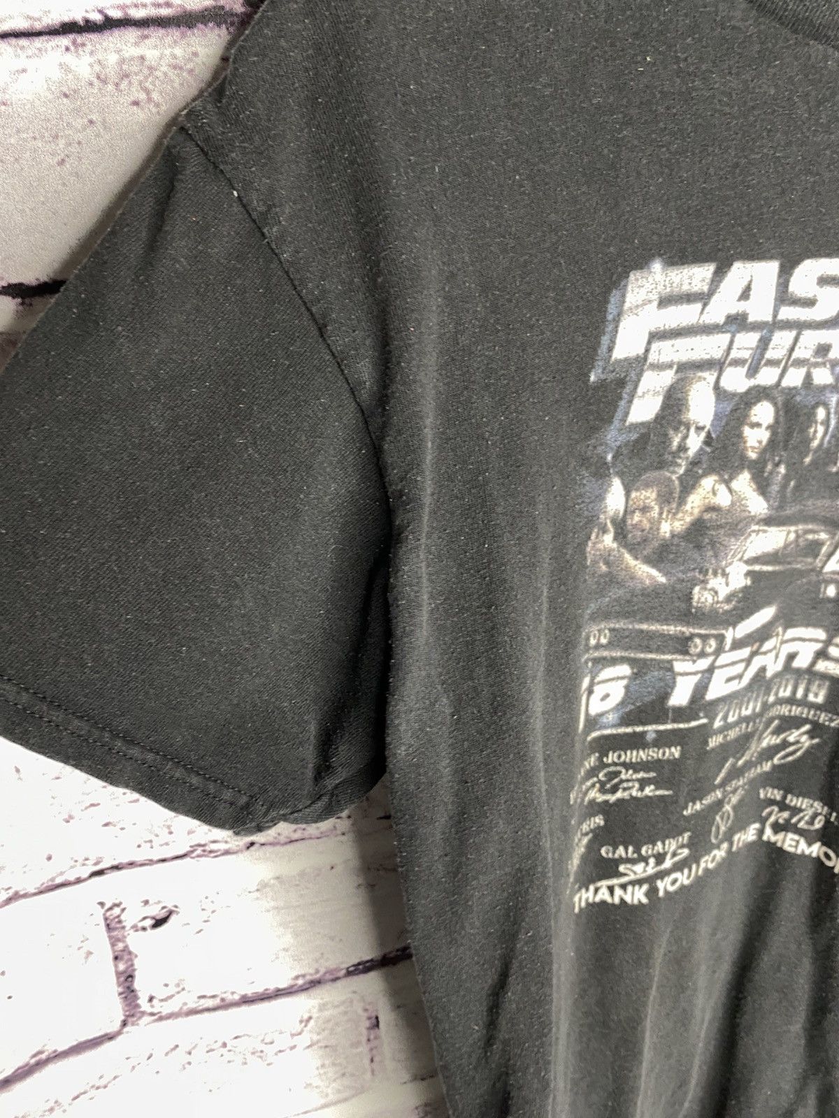 Formula 1 Men's Vintage T-Shirt Fast & Furious Movie Promotion Tee Size US M / EU 48-50 / 2 - 4 Thumbnail
