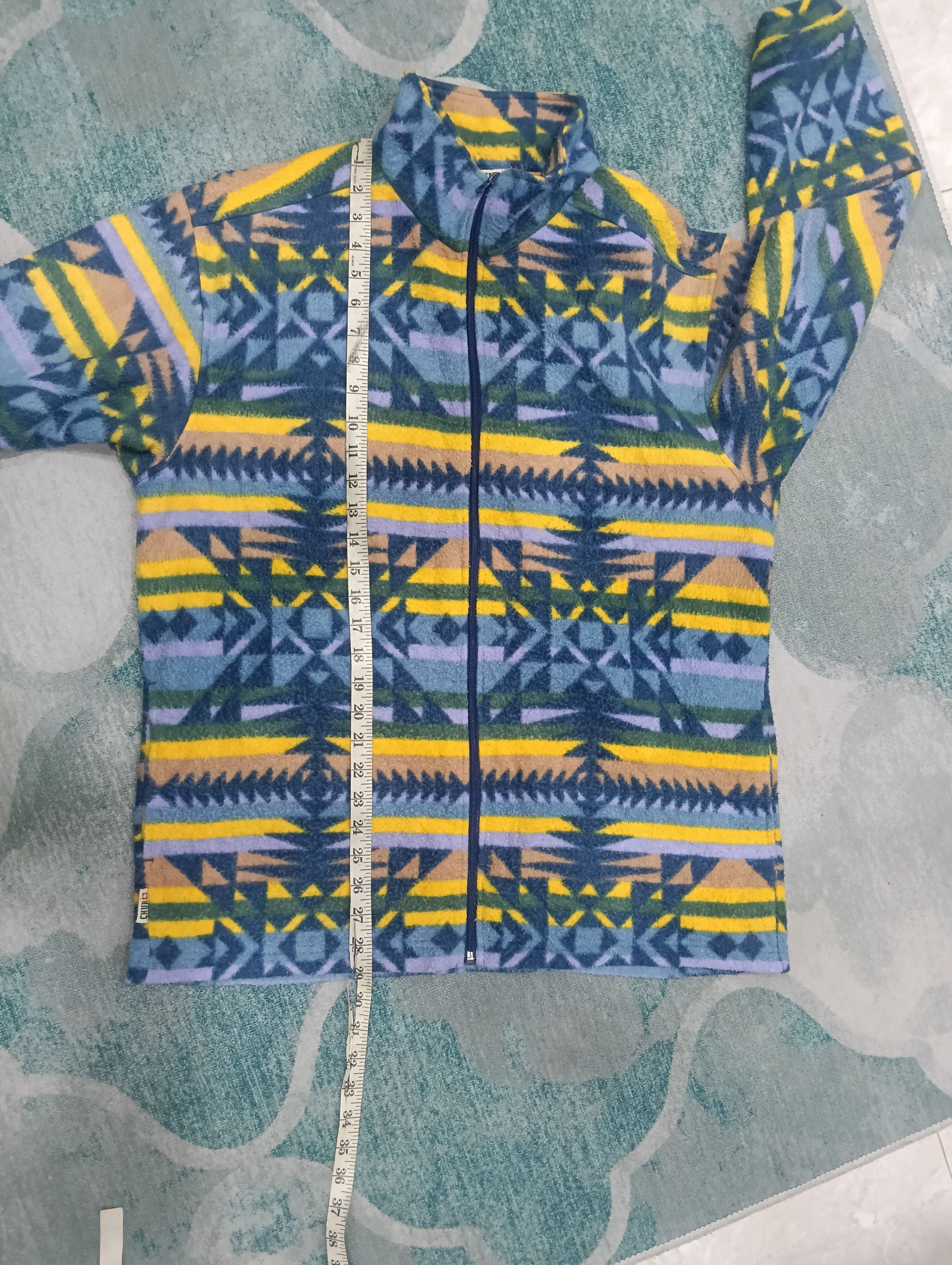 Japanese Brand × Patagonia × The North Face Vintage Chur Fleece Aztec Motive Size US L / EU 52-54 / 3 - 12 Thumbnail