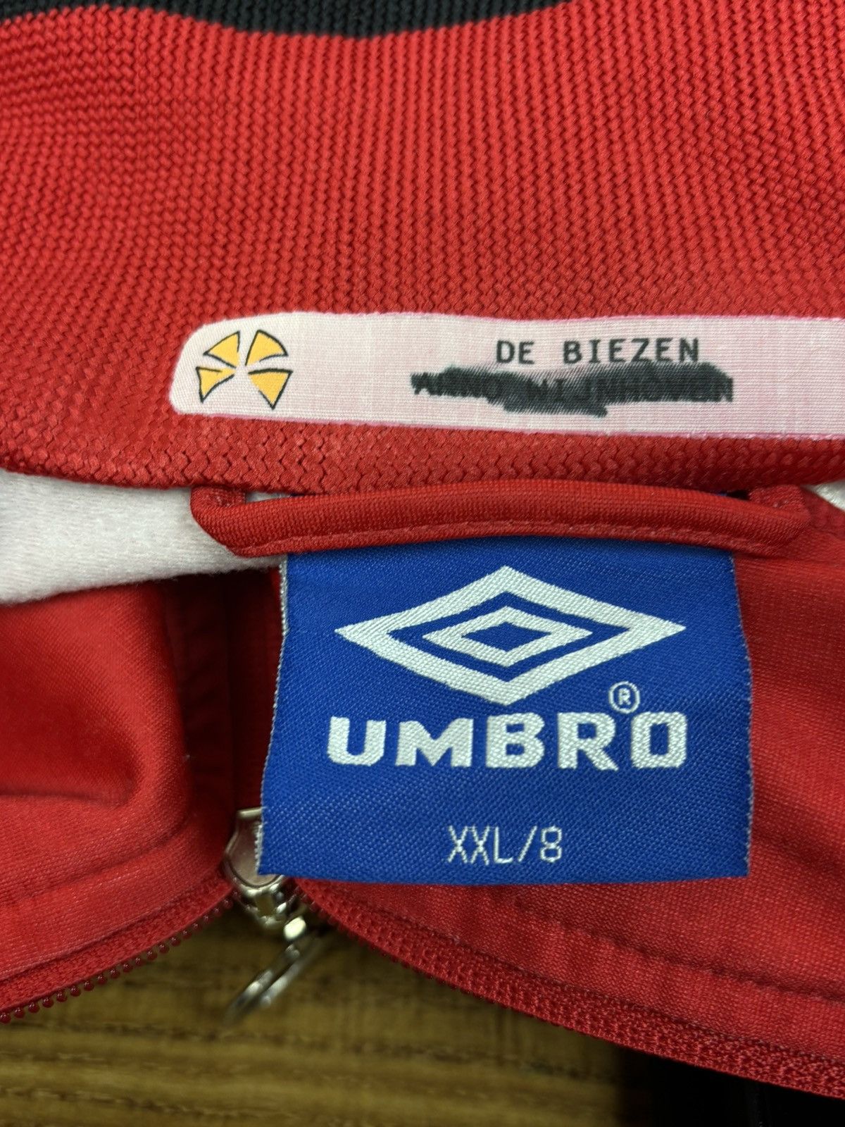 Umbro 90s Umbro Ajax Amsterdam 1997/98 Tracksuit Jacket XXL Size US XXL / EU 58 / 5 - 8 Thumbnail