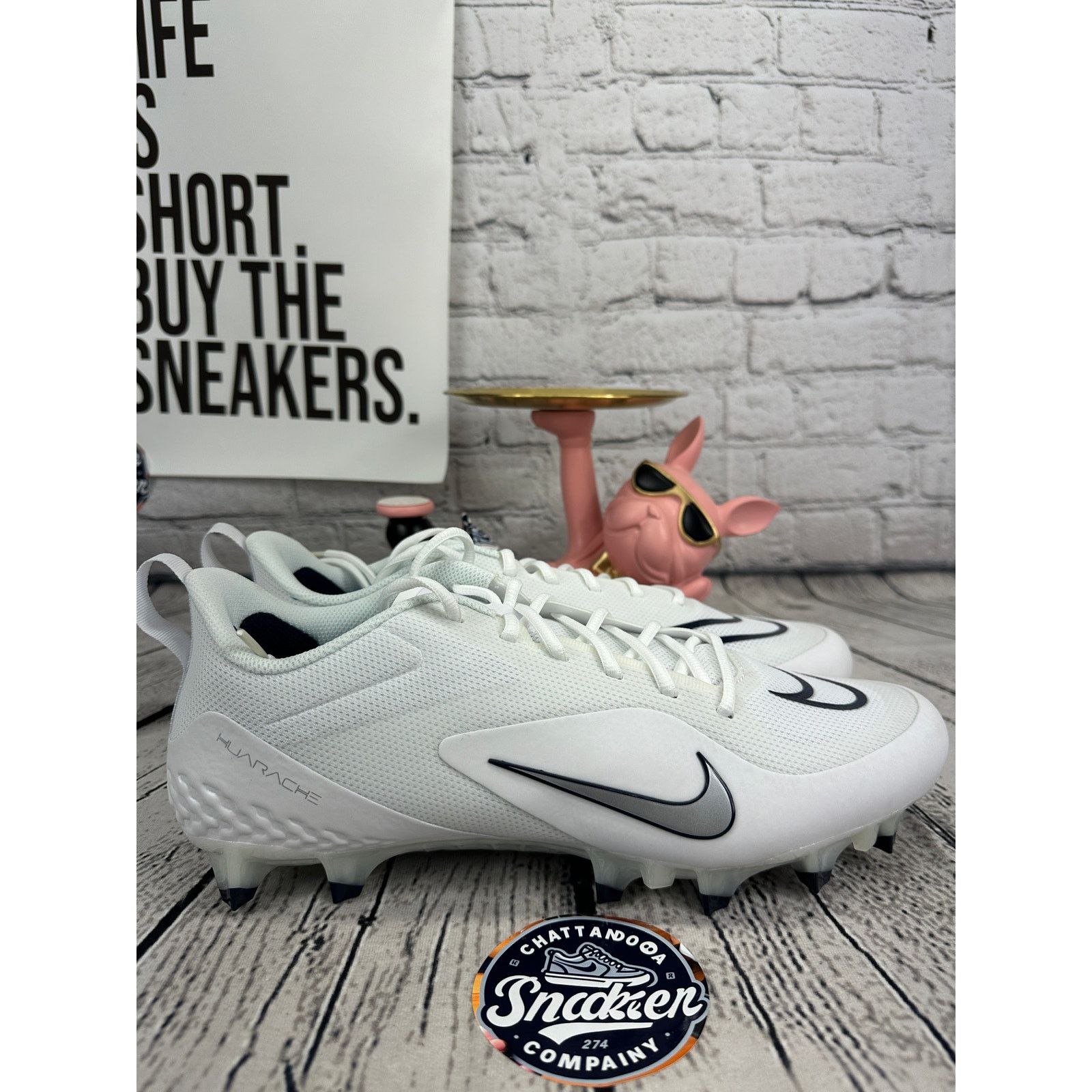 Nike Nike Alpha Huarache 8 Elite Lax Mens 7.5 Lacrosse Cleats Size US 8 / EU 41 - 5 Thumbnail