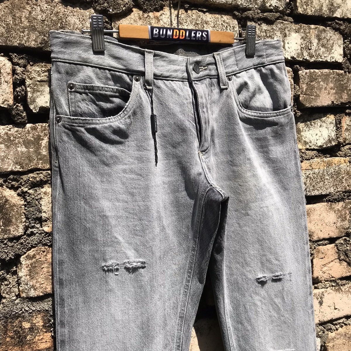 Dolce & Gabbana Dolce & Gabbana Denim Selvedge Distressed D&G Luxury Brand Size US 30 / EU 46 - 10 Thumbnail