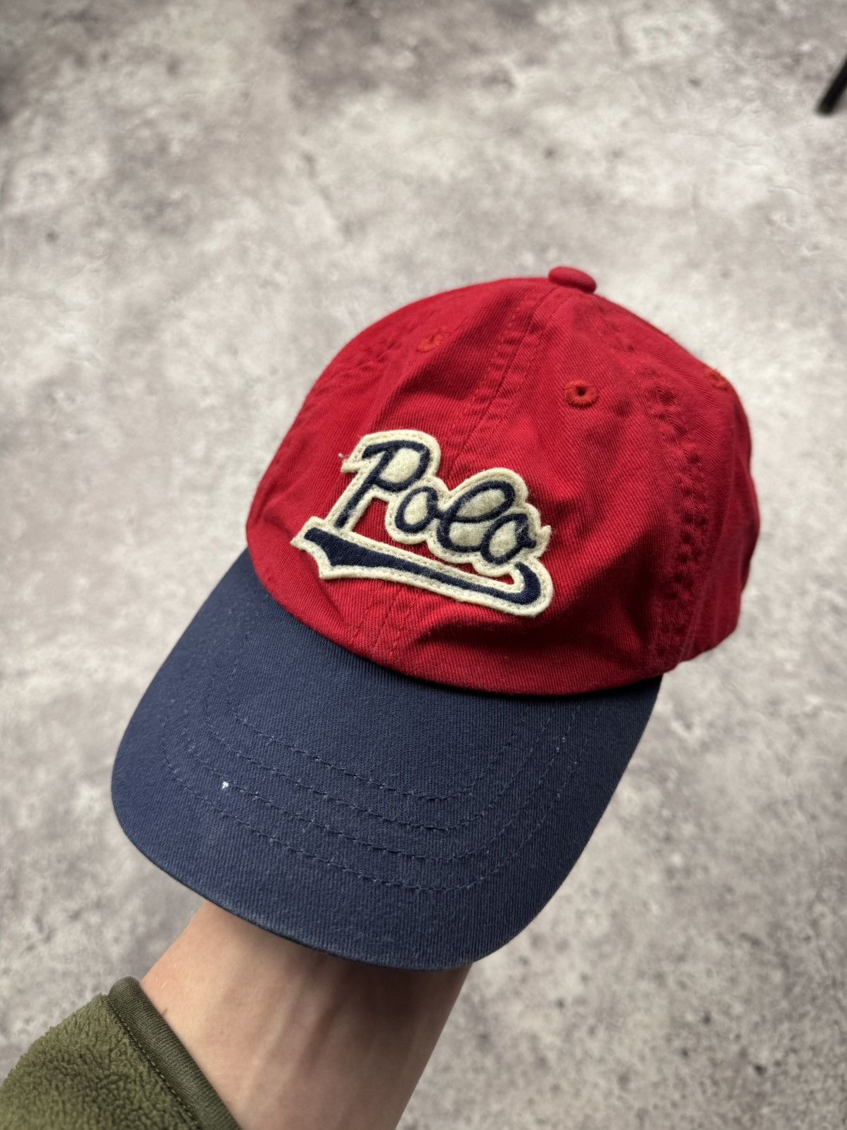 Polo Ralph Lauren KIDS POLO RALPH LAUREN VINTAGE Y2K CAP HAT BIG PONY 2-4 YEAR Size ONE SIZE - 2 Thumbnail