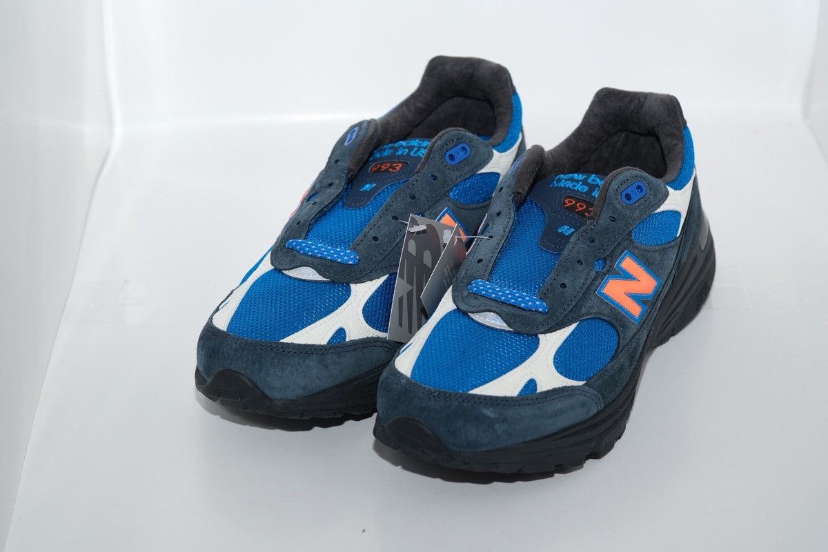 Kith × New Balance New Balance 993 MiUSA Kith Madison Square Garden Navy Knicks Size US 8.5 / EU 41-42 - 1 Thumbnail