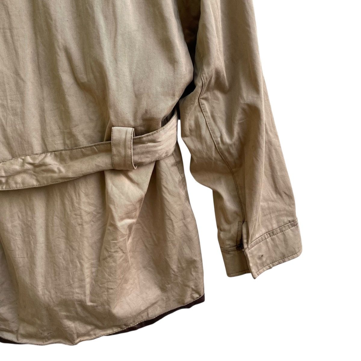 Miu Miu 💥Authentic Trashed Miu Miu Type Military Parka Belted Wax Size US M / EU 48-50 / 2 - 10 Thumbnail