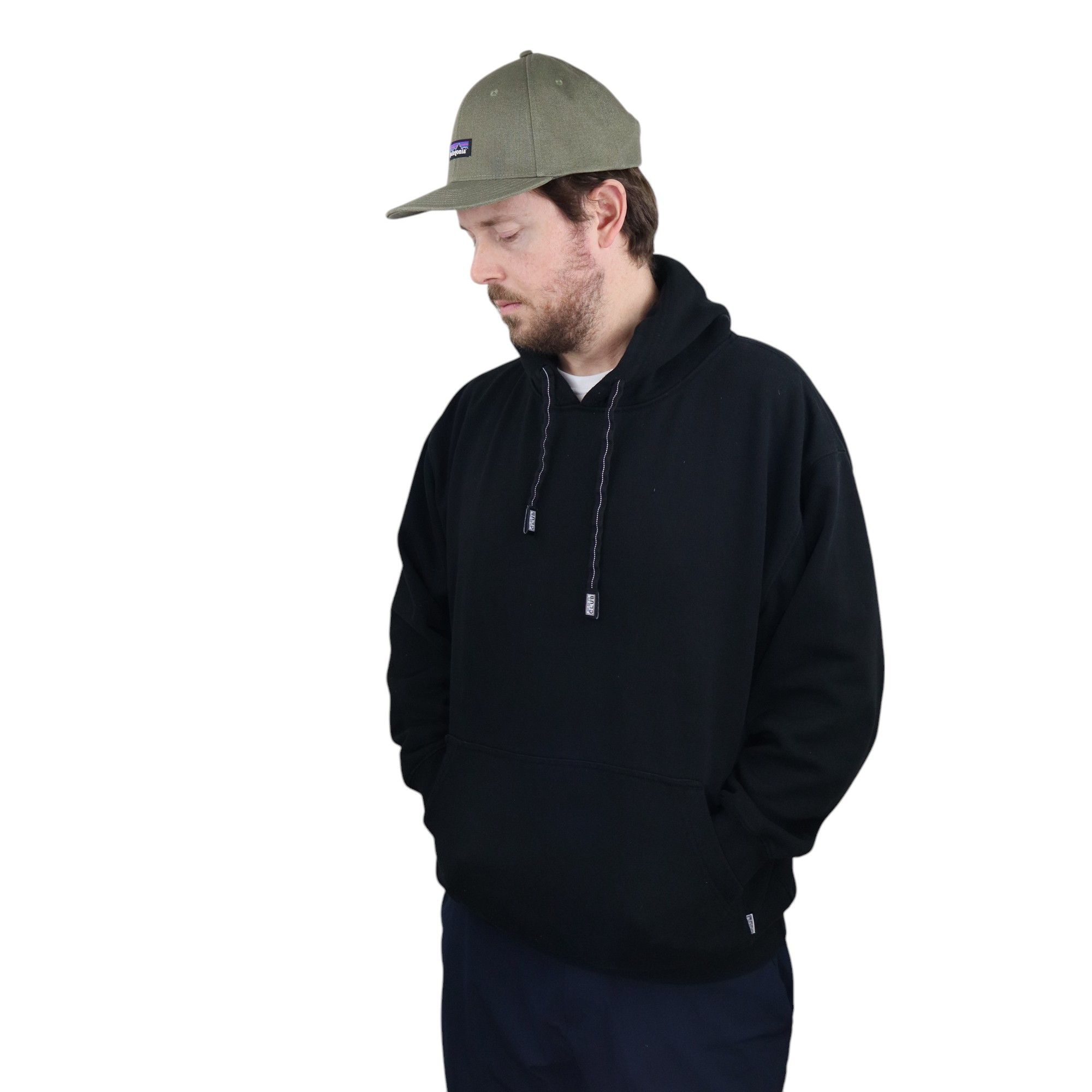 Supreme × Vintage Vintage 90s Y2K Boxy Faded Black Heavyweight Hoodie Large Size US L / EU 52-54 / 3 - 2 Thumbnail