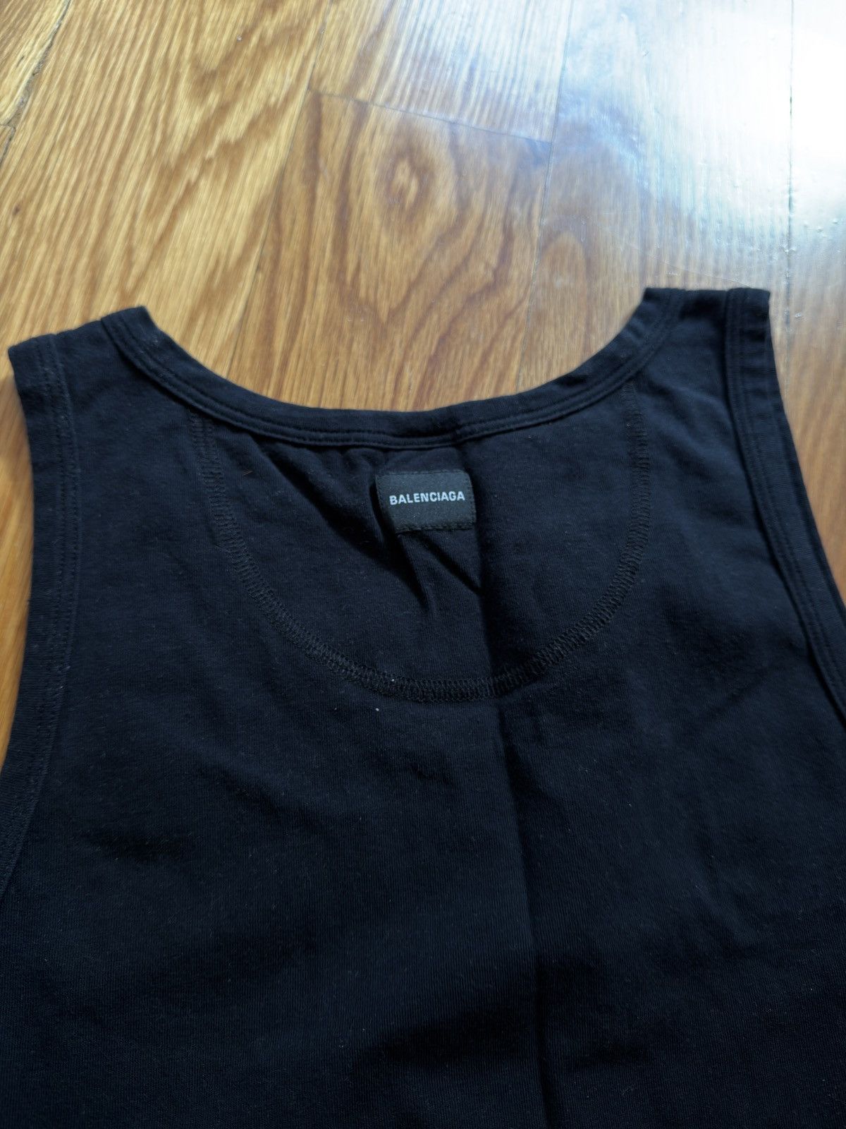Balenciaga Balenciaga Loungewear Tank Top Size US L / EU 52-54 / 3 - 5 Thumbnail