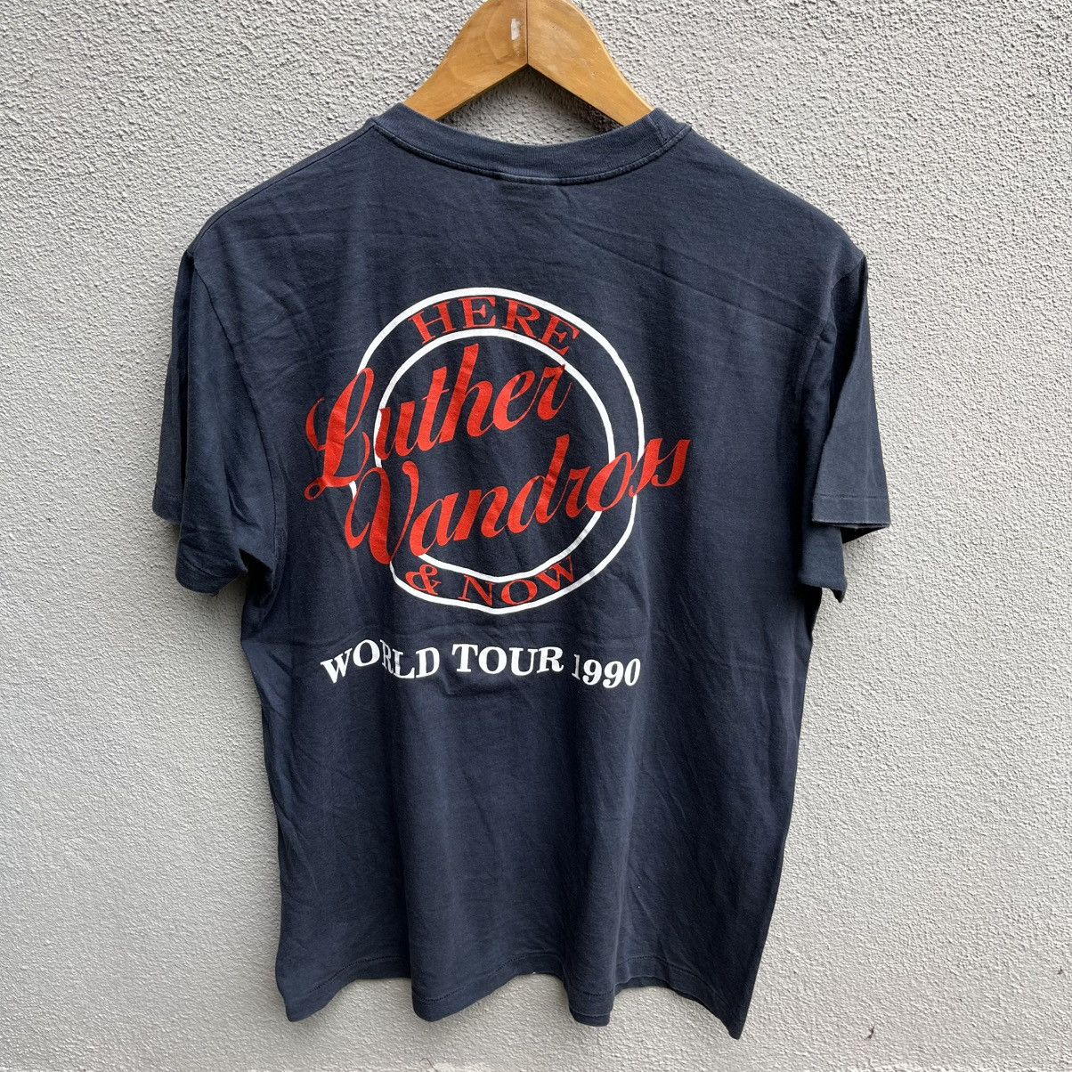 Band Tees Vintage 90s LUTHER VANDROSS tee soul r&b Size US L / EU 52-54 / 3 - 3 Thumbnail