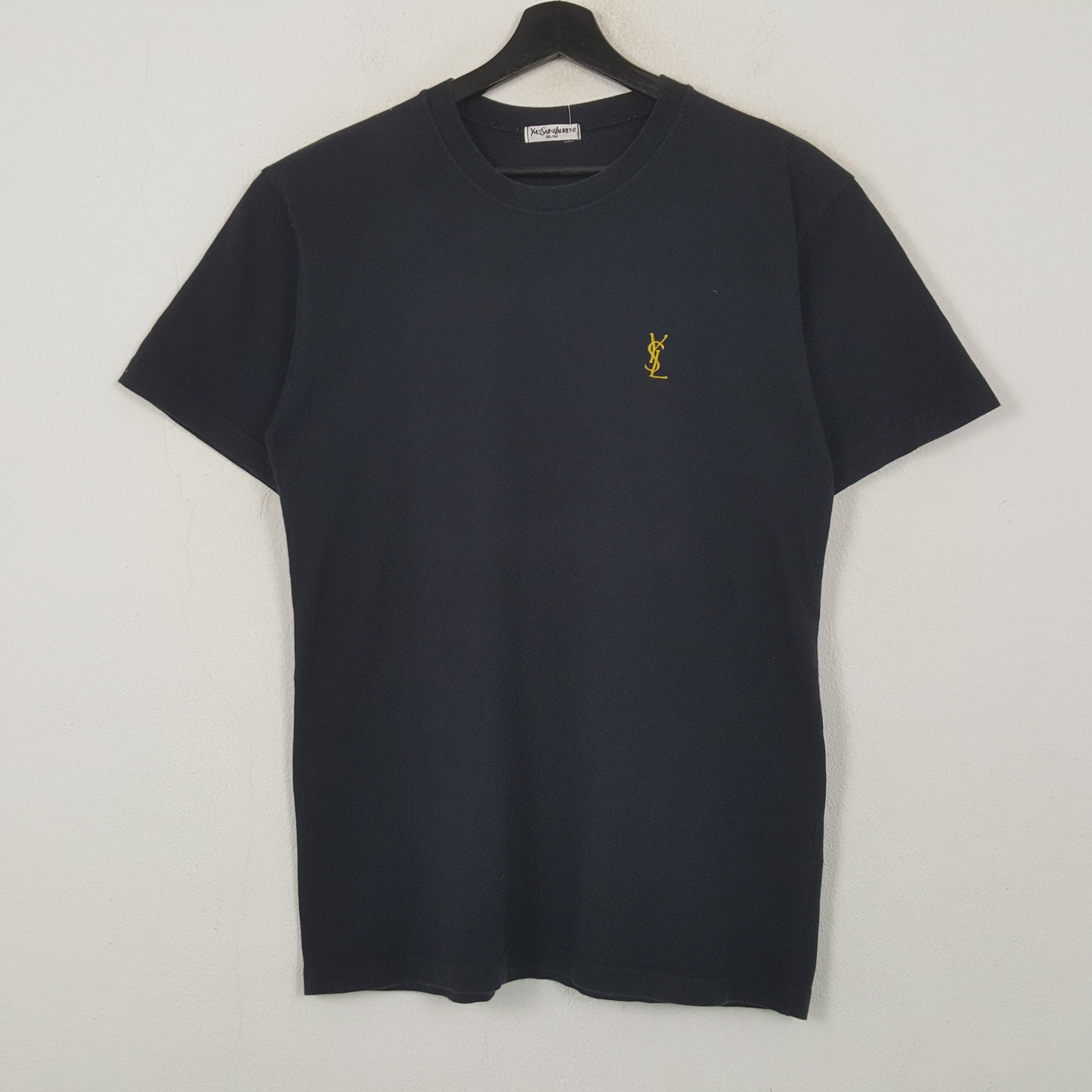 Vintage Yves Saint Laurent YSL Fashion Brand Tshirt RR21 Size US M / EU 48-50 / 2 - 3 Thumbnail