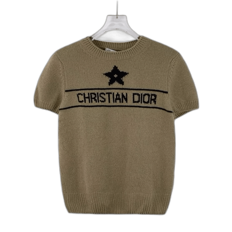 Dior Christian Dior Short Sleeve Knit Sweater-2505 Size XS / US 0-2 / IT 36-38 - 1 Thumbnail