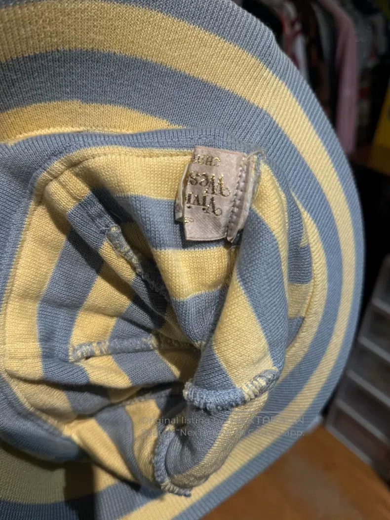 Vivienne Westwood Vivienne Westwood Vintage Saturn Striped Fisherman's Cap Size ONE SIZE - 4 Thumbnail