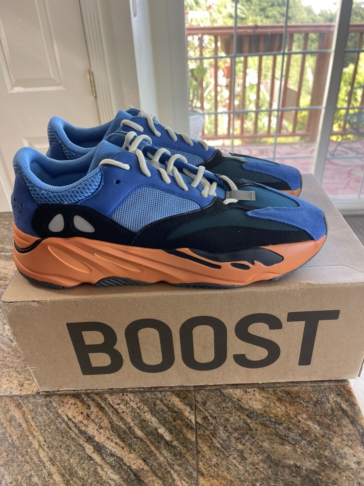 Adidas × Yeezy Yeezy Boost 700 “Bright Blue” Size US 14 / EU 47 - 2 Thumbnail
